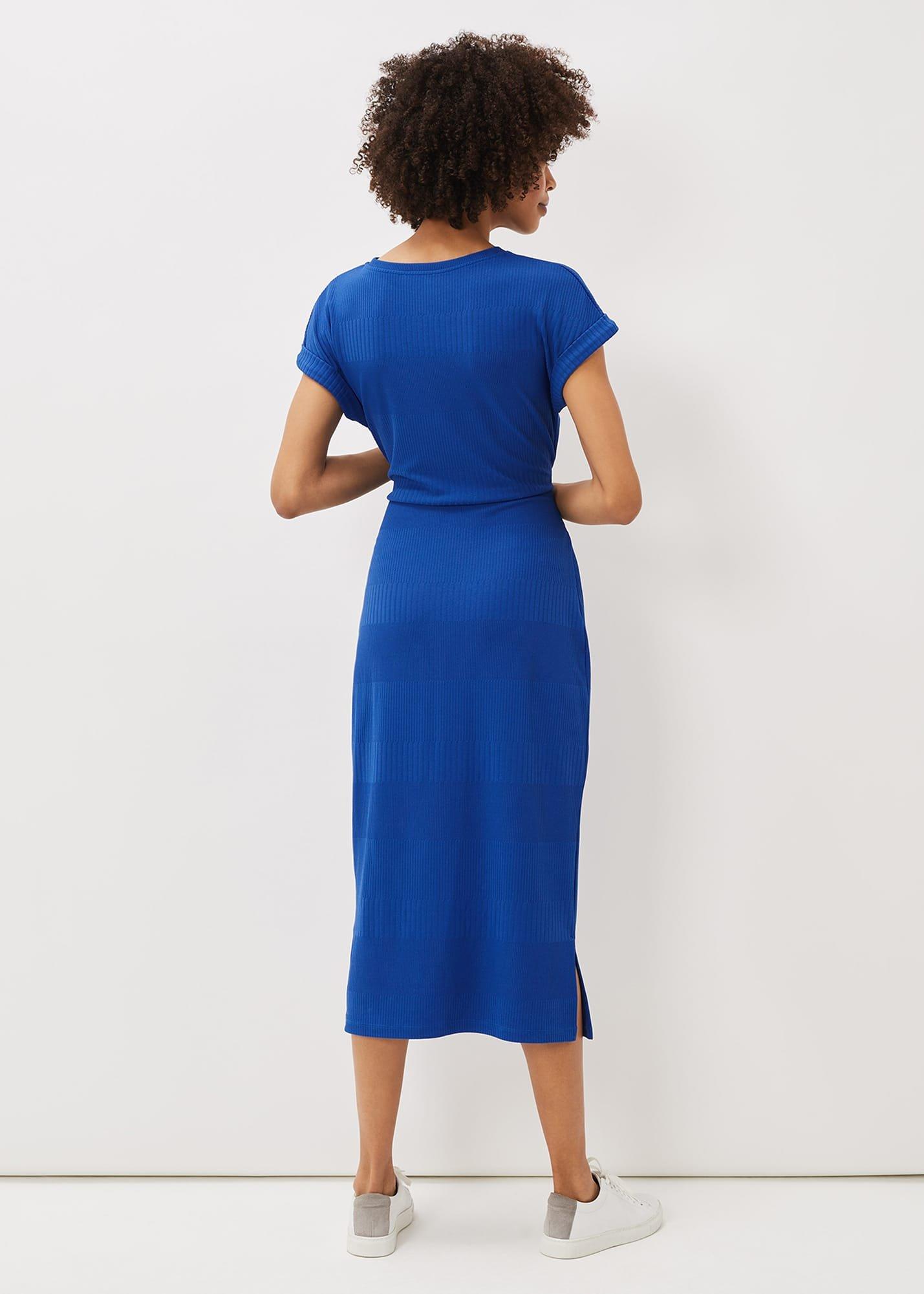 Yazmina Tie Waist Jersey Midi Dress