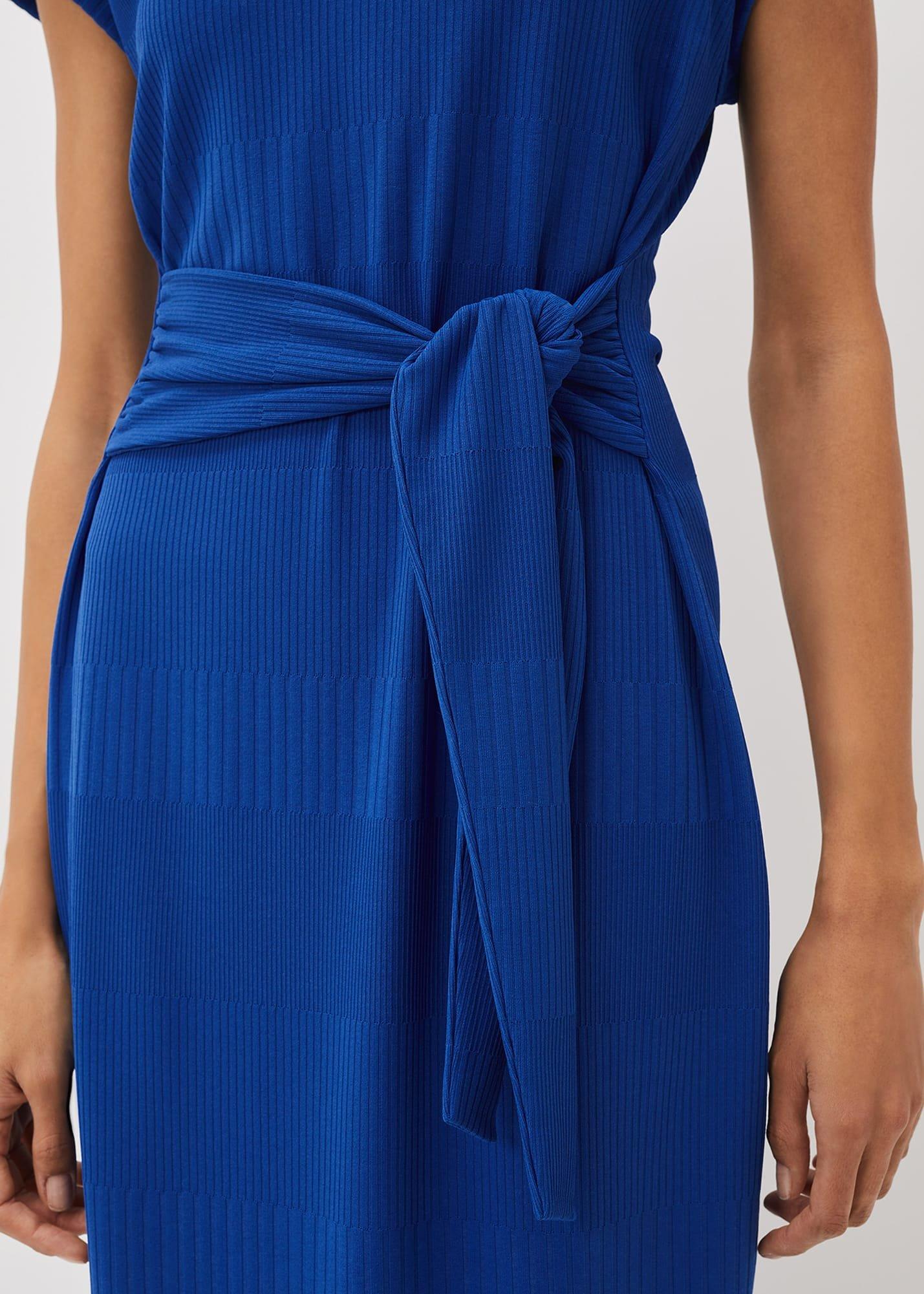 Yazmina Tie Waist Jersey Midi Dress