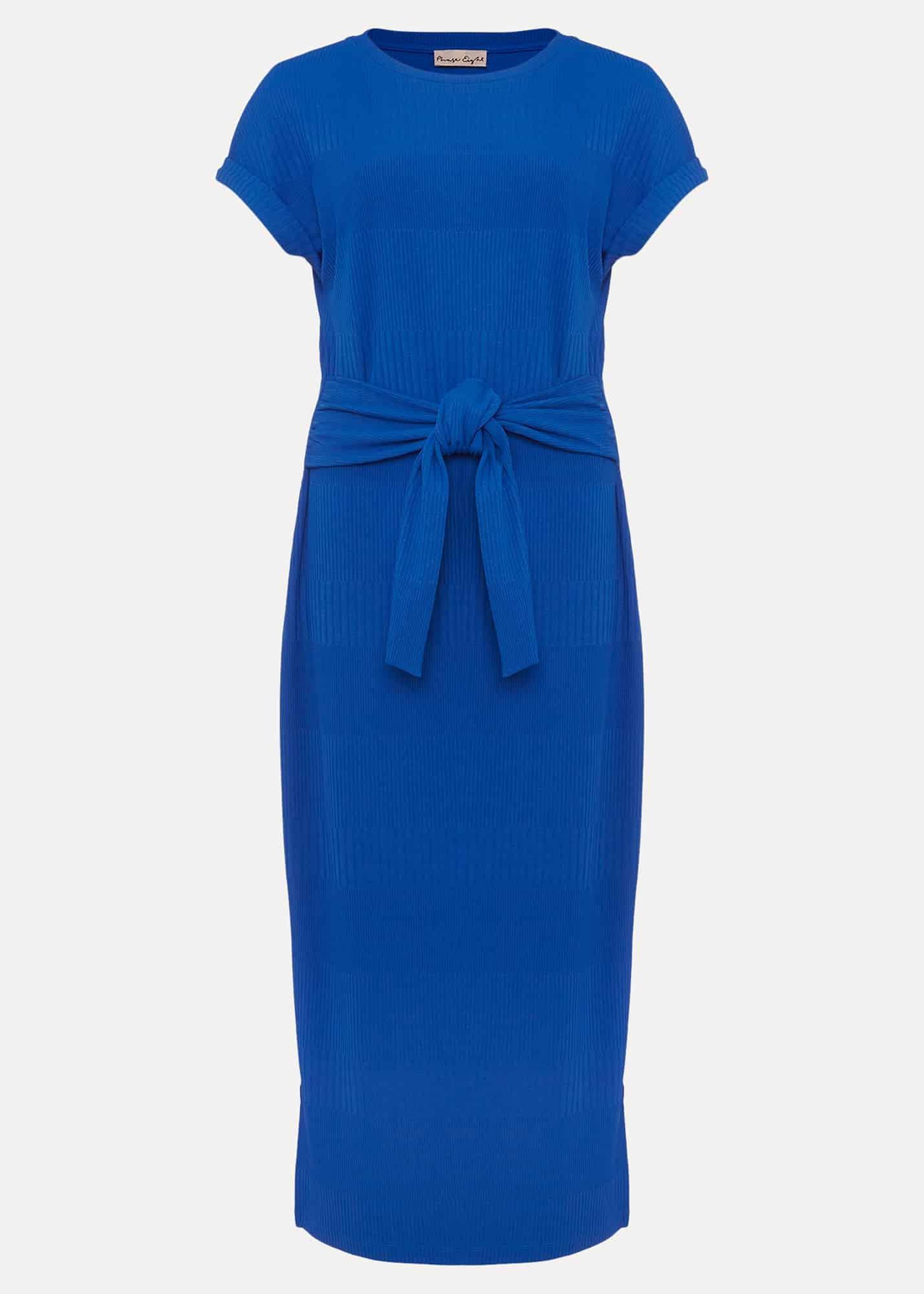 Yazmina Tie Waist Jersey Midi Dress