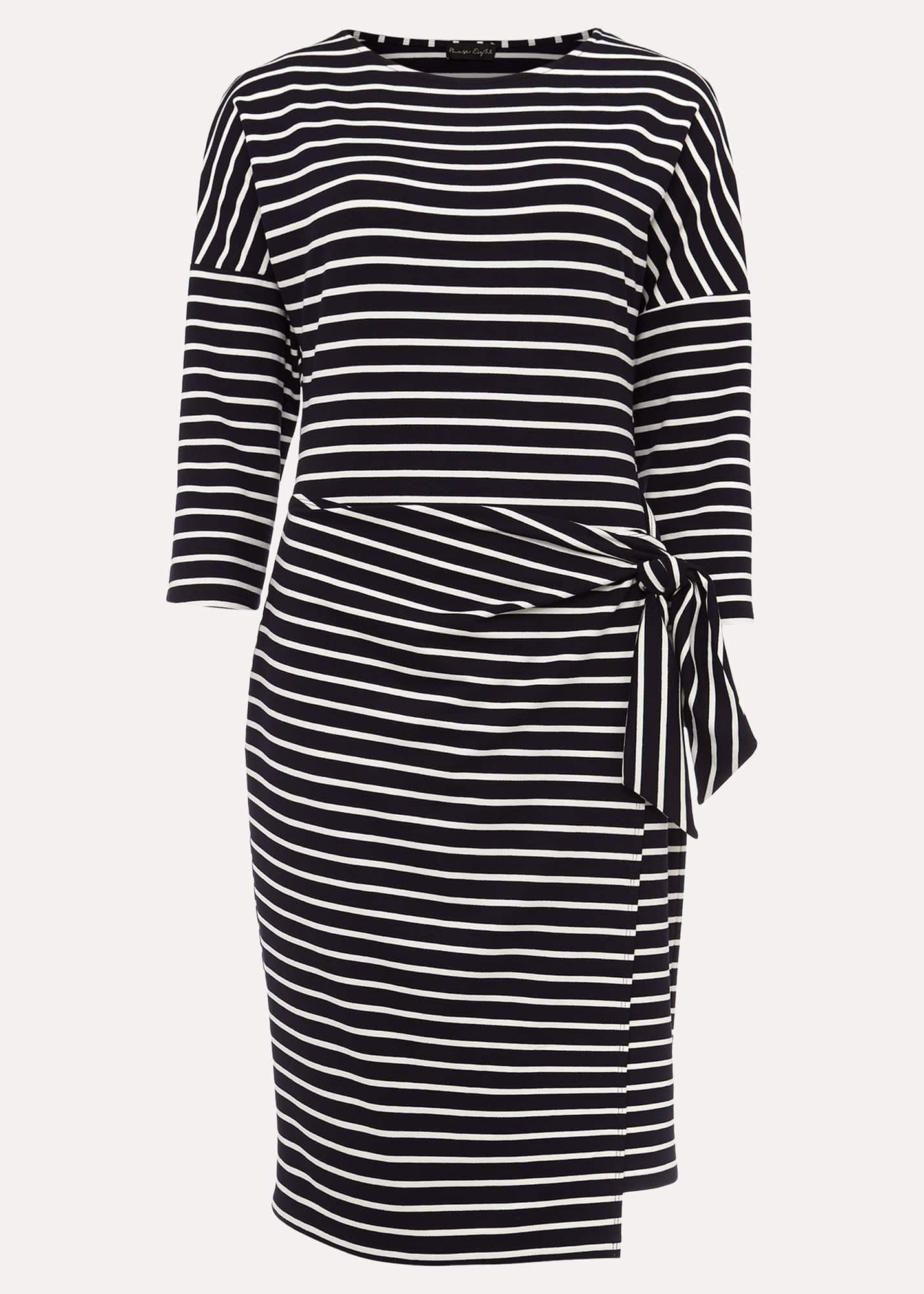Emerson Stripe Tie Side Dress
