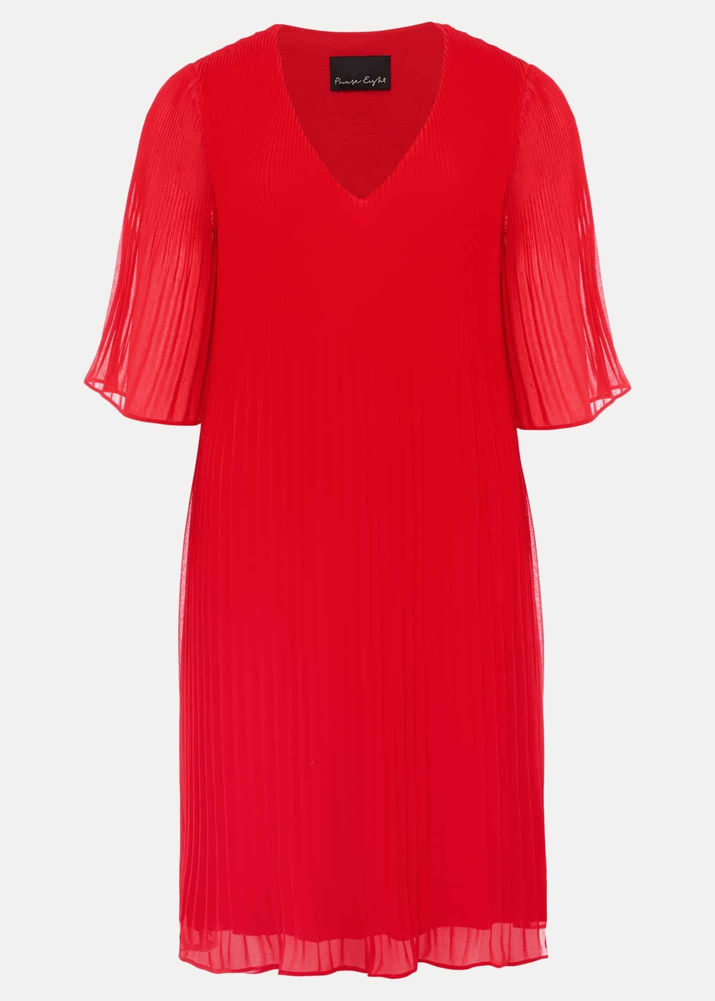 Ella Pleated Shift Dress