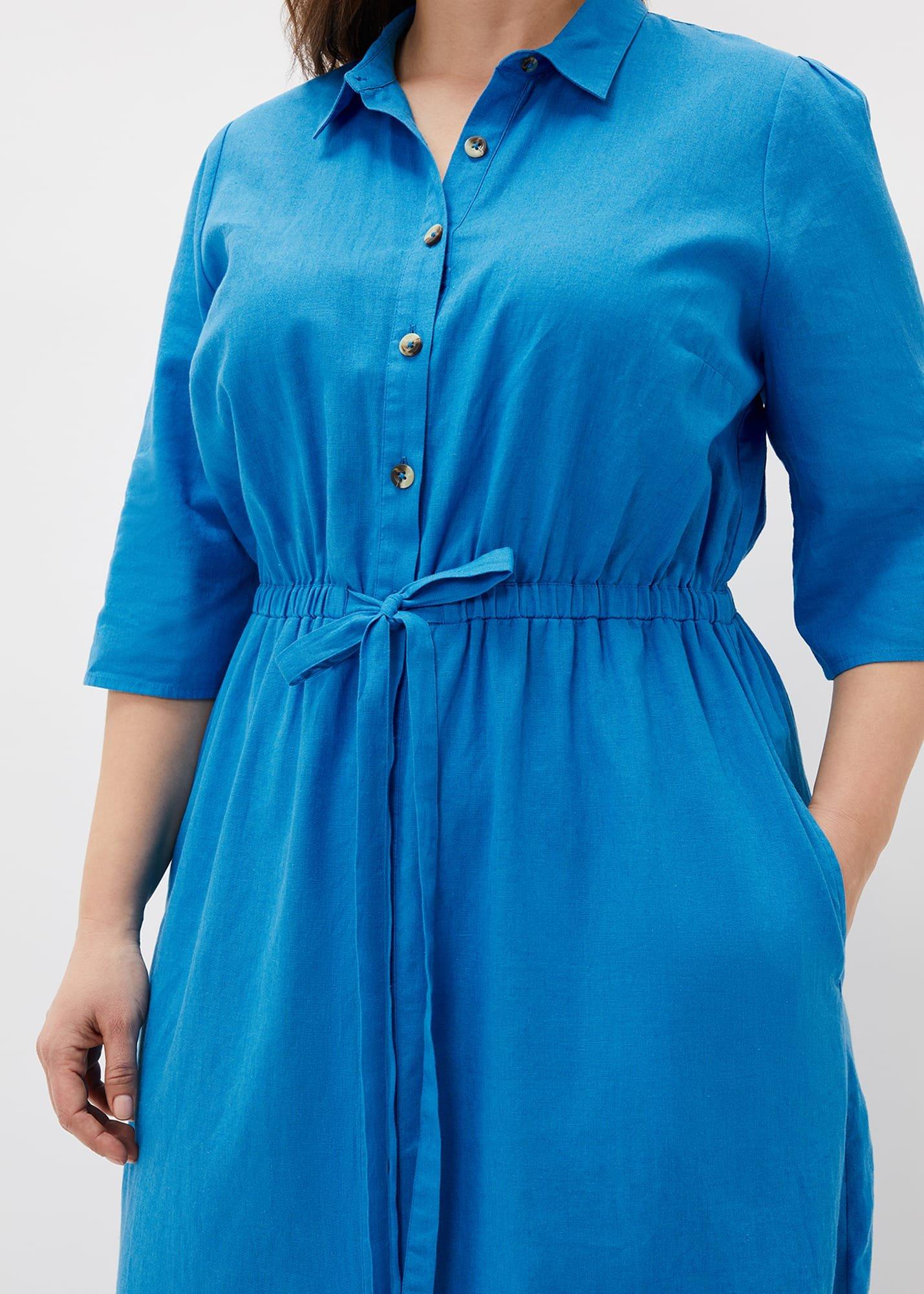 Marlene Tie Shirt Dress