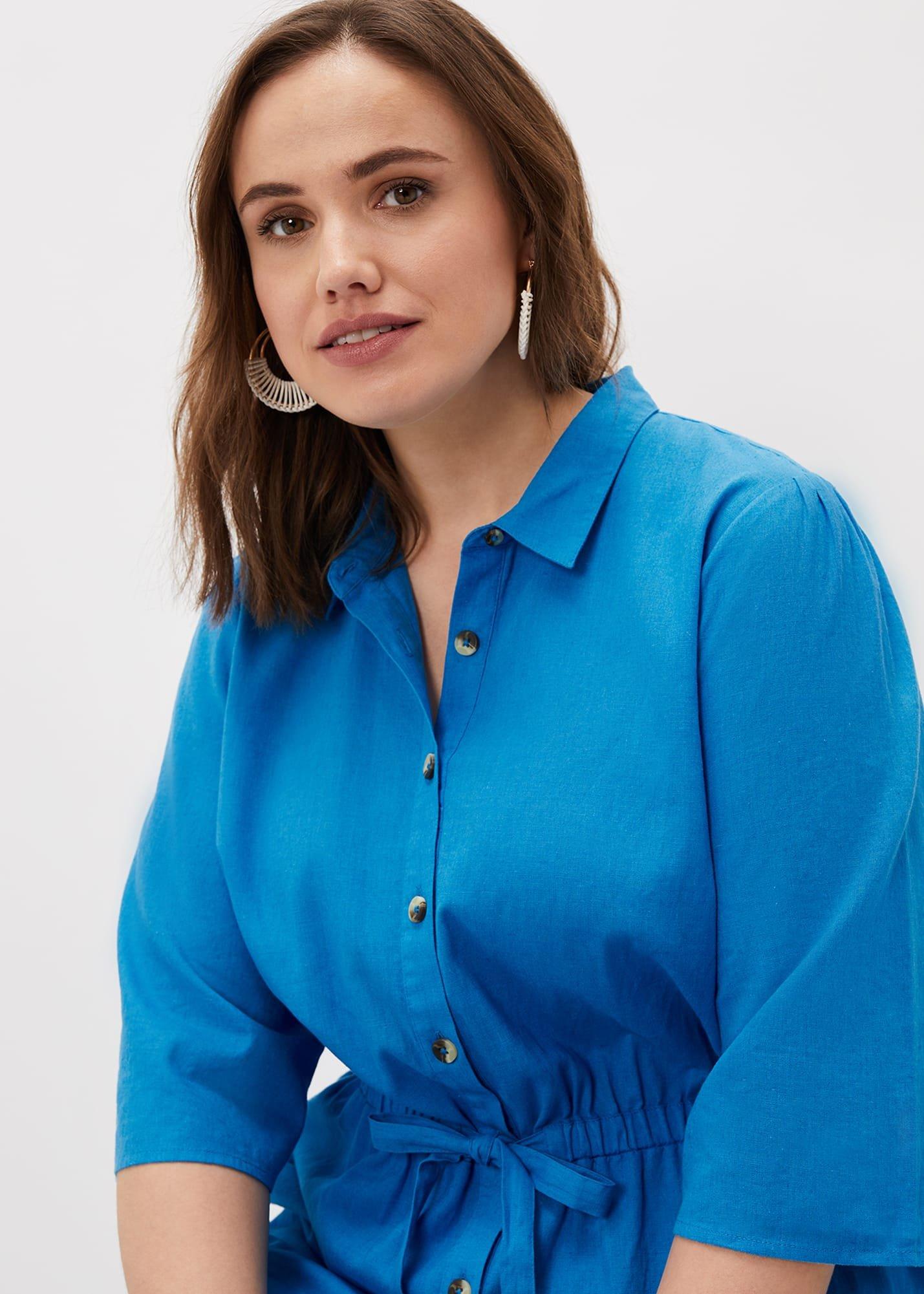 Marlene Tie Shirt Dress