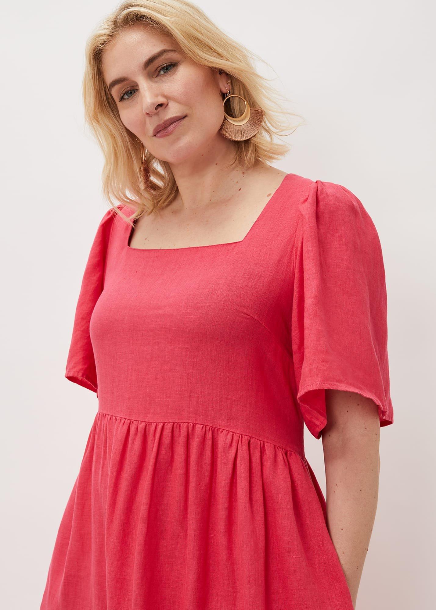 Emaline Linen Maxi Dress