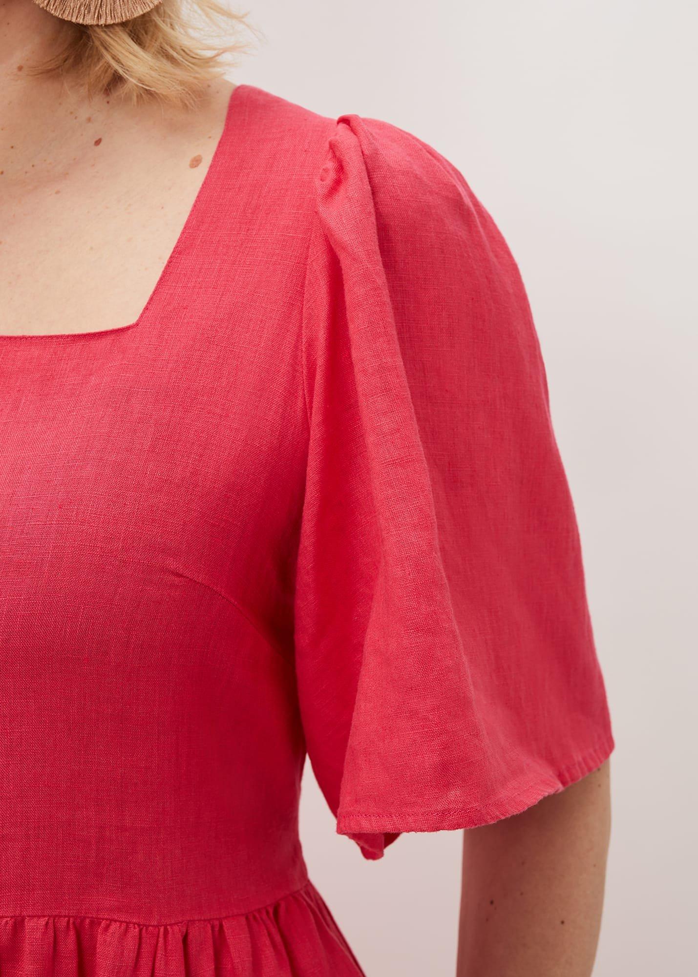 Emaline Linen Maxi Dress