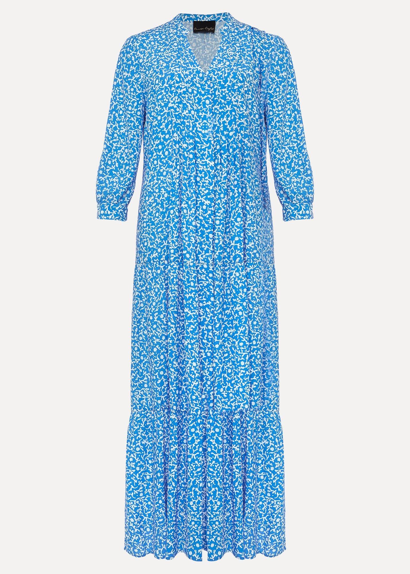 Penele Ditsy Print Maxi Dress
