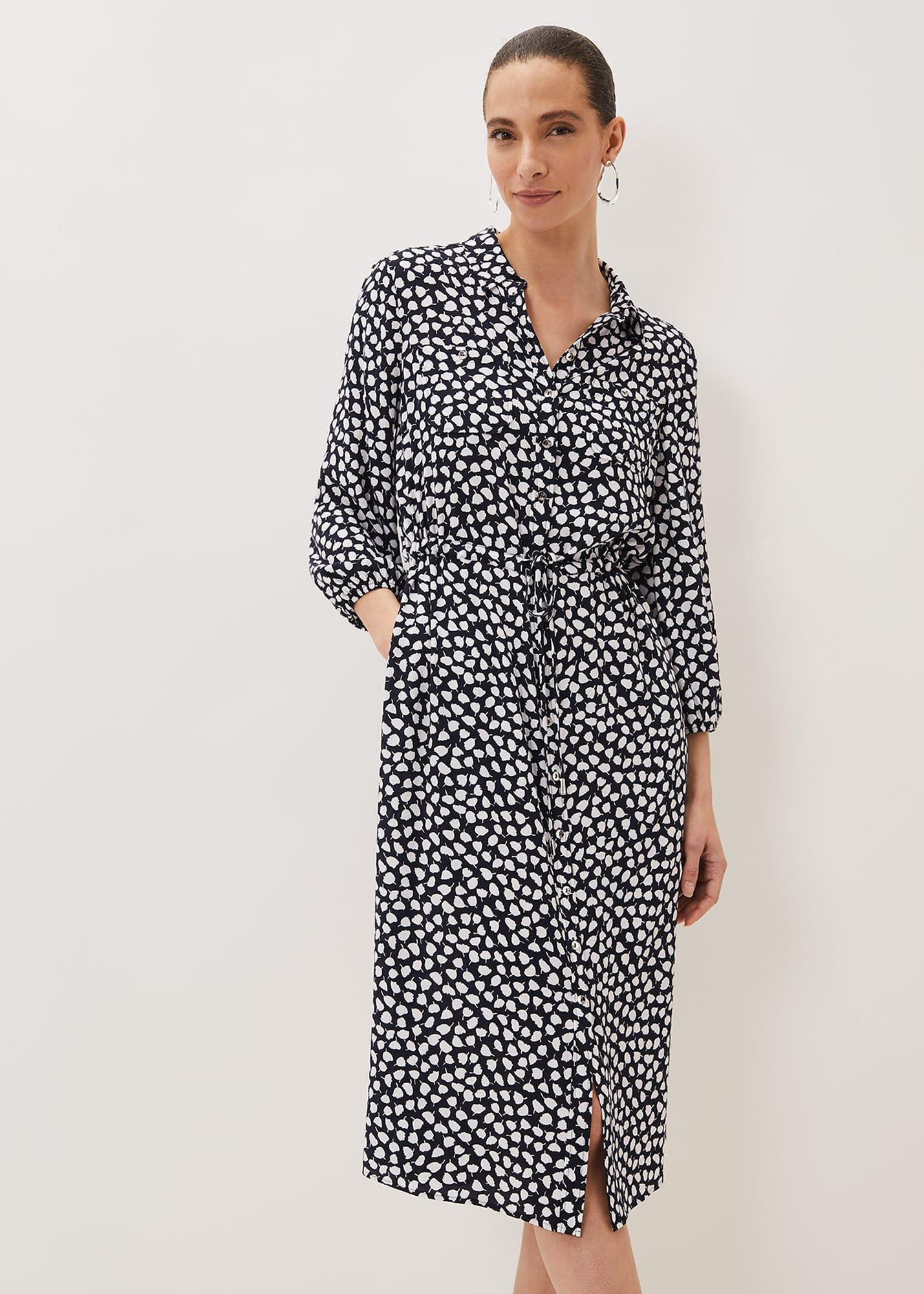 Tana Leaf Midi Dress