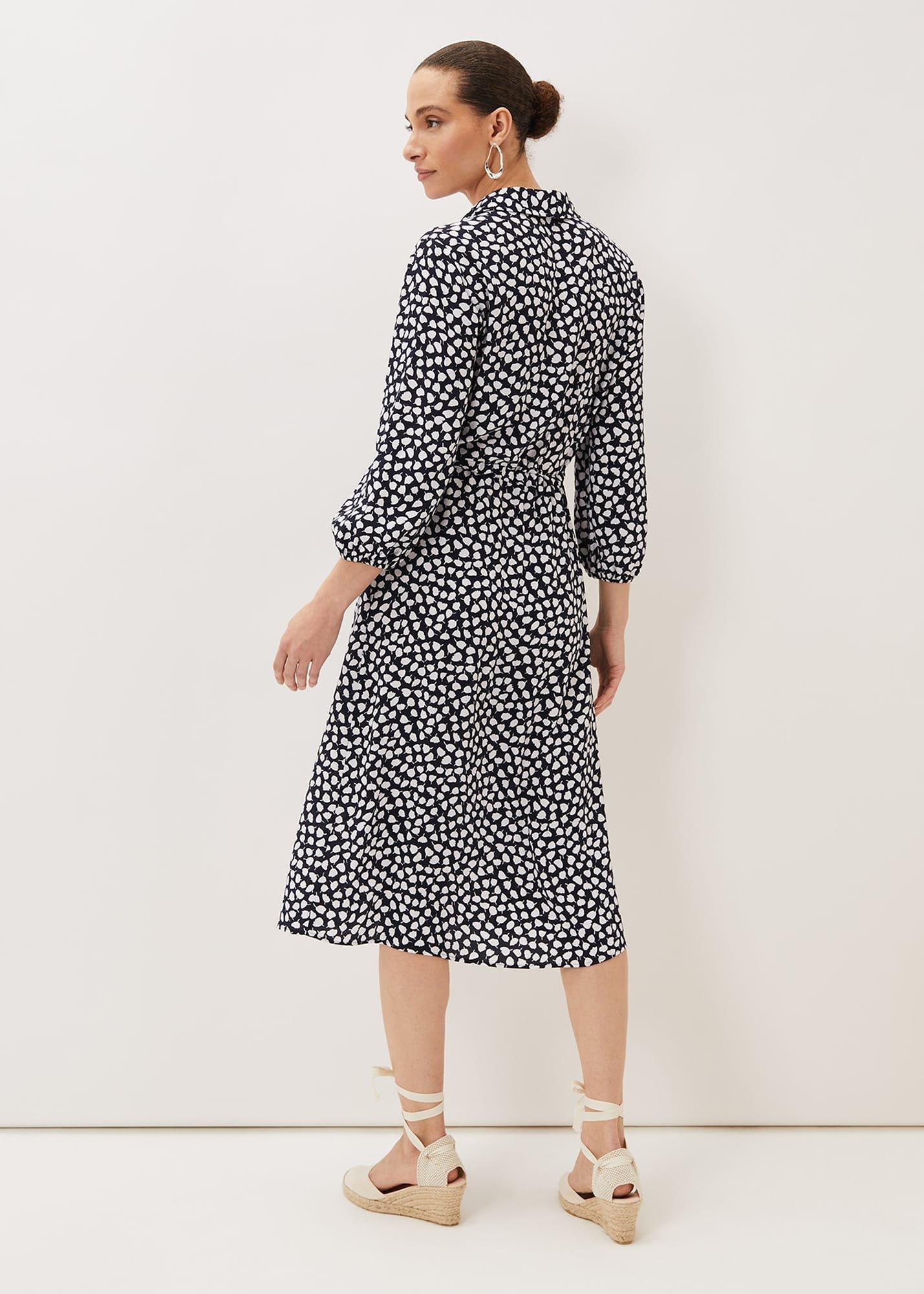 Tana Leaf Midi Dress