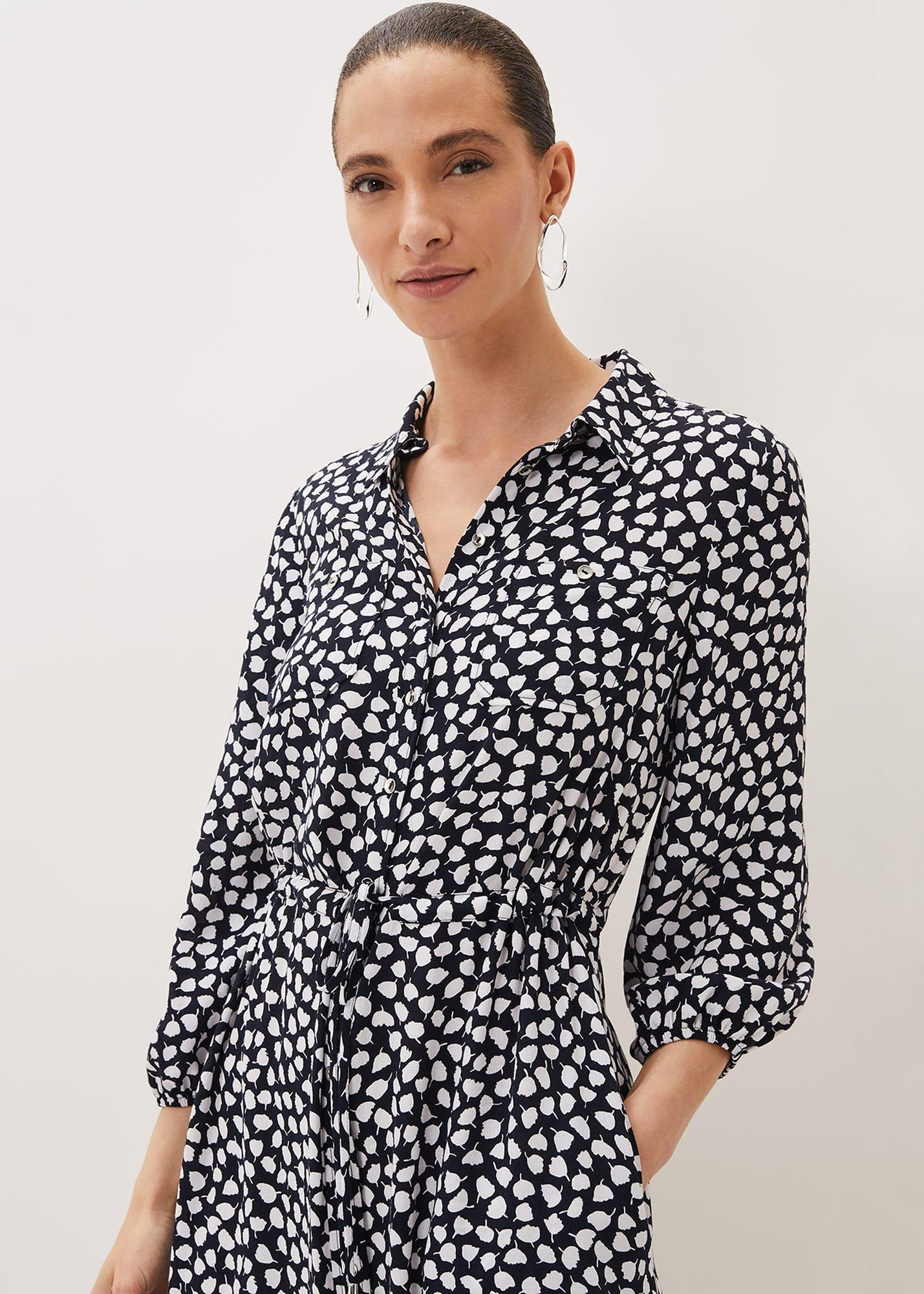 Tana Leaf Midi Dress