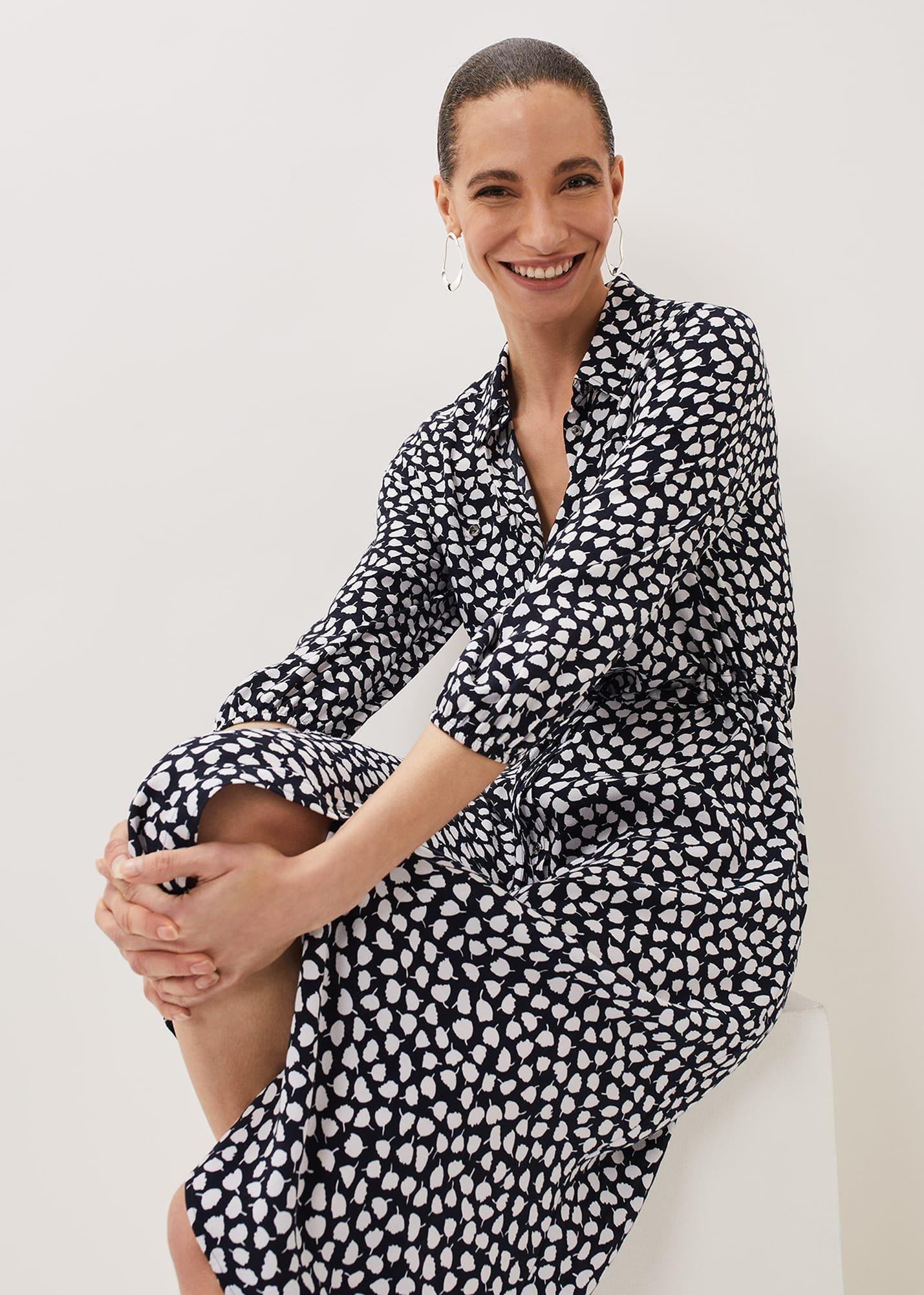 Tana Leaf Midi Dress
