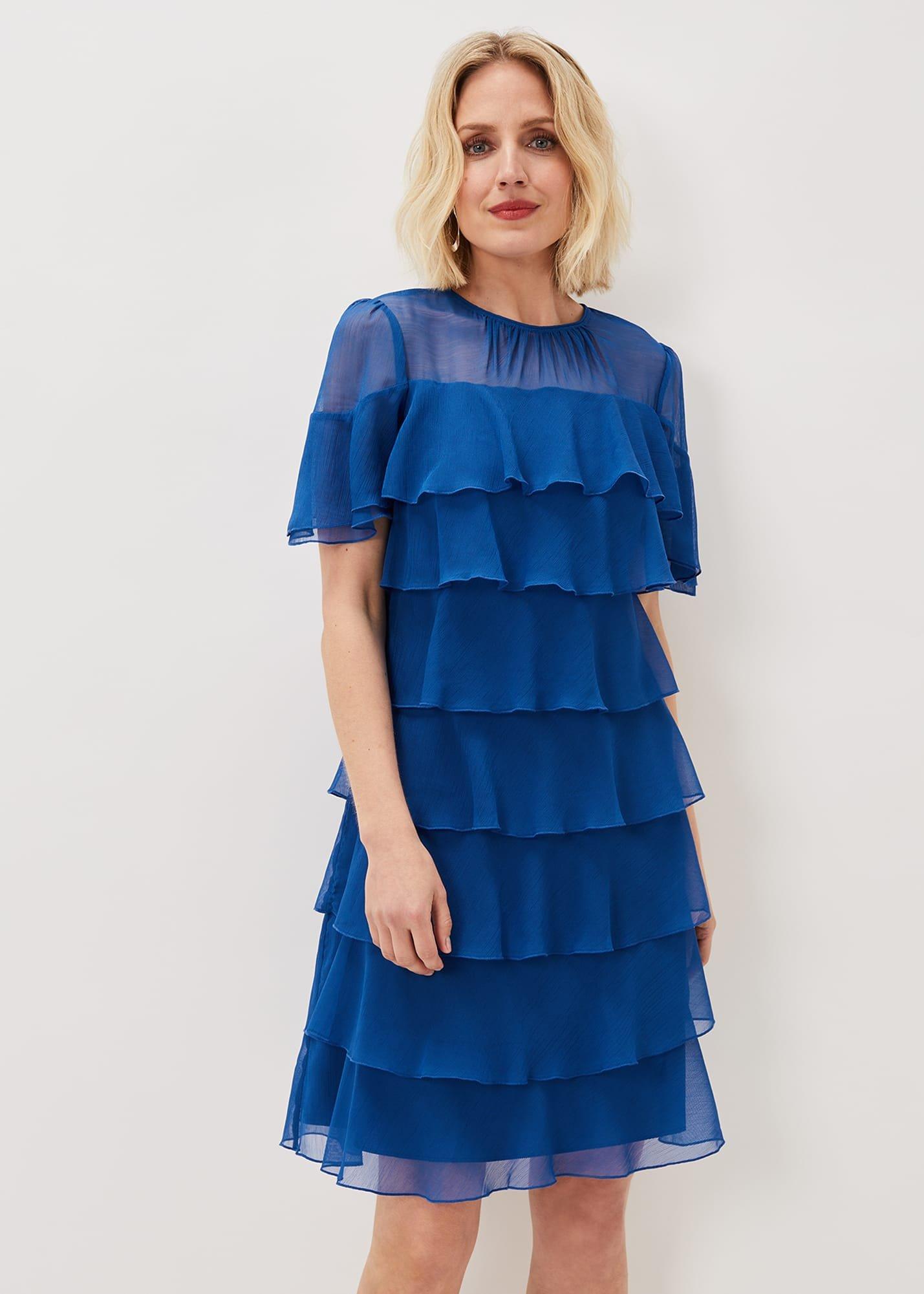 Nika Tiered Shift Dress