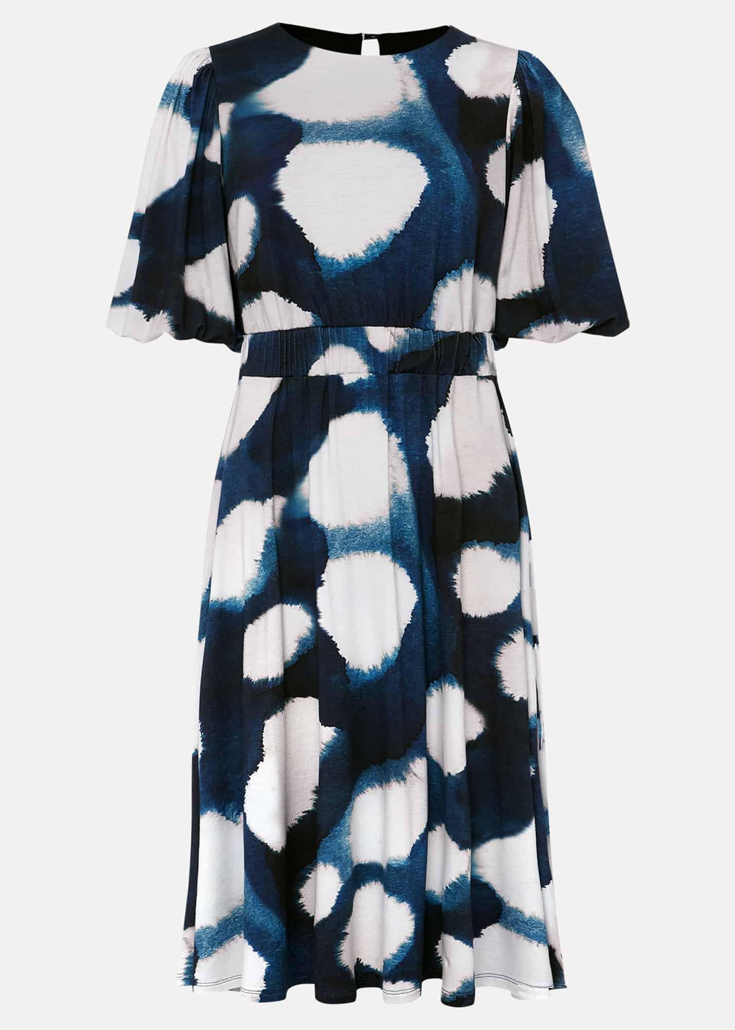 Kaitlyn Abstract Spot Print Dress