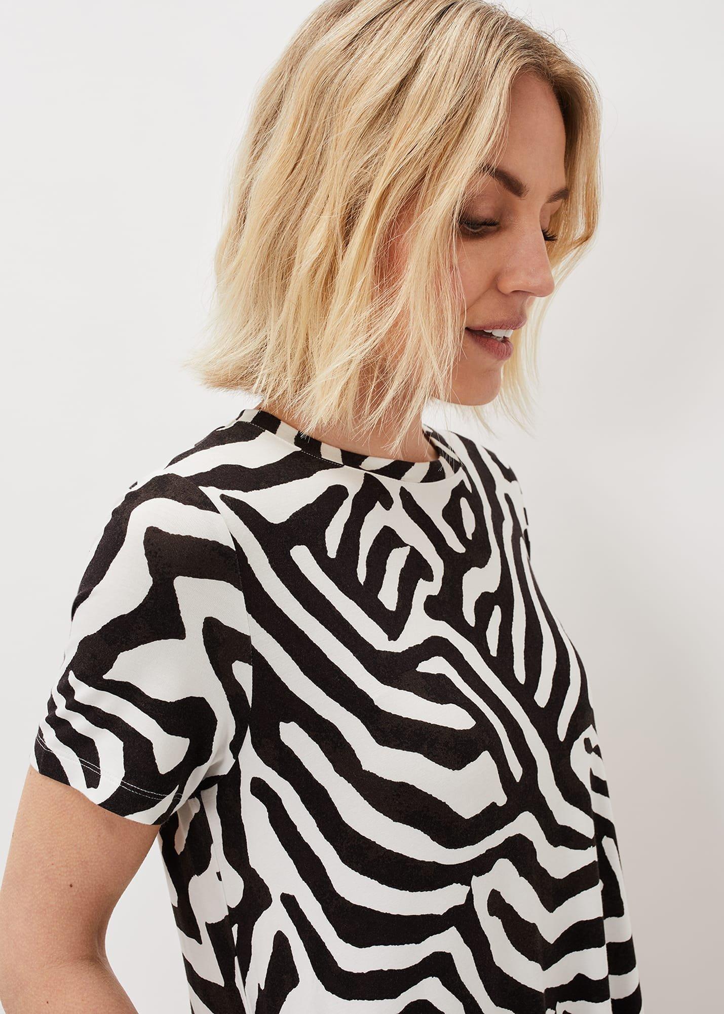 Isabelle Zebra Print Dress