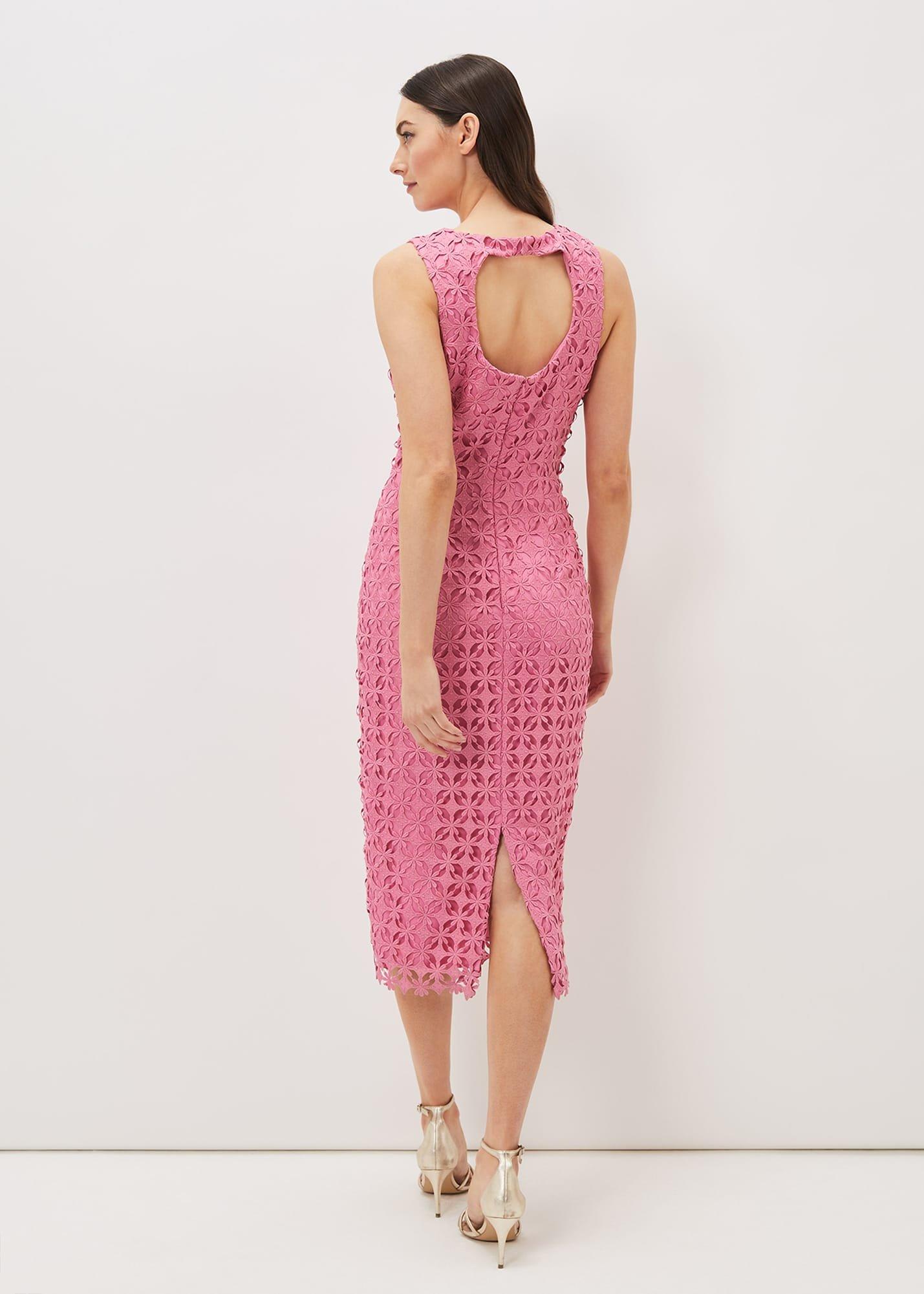 Novah Lace Midi Dress