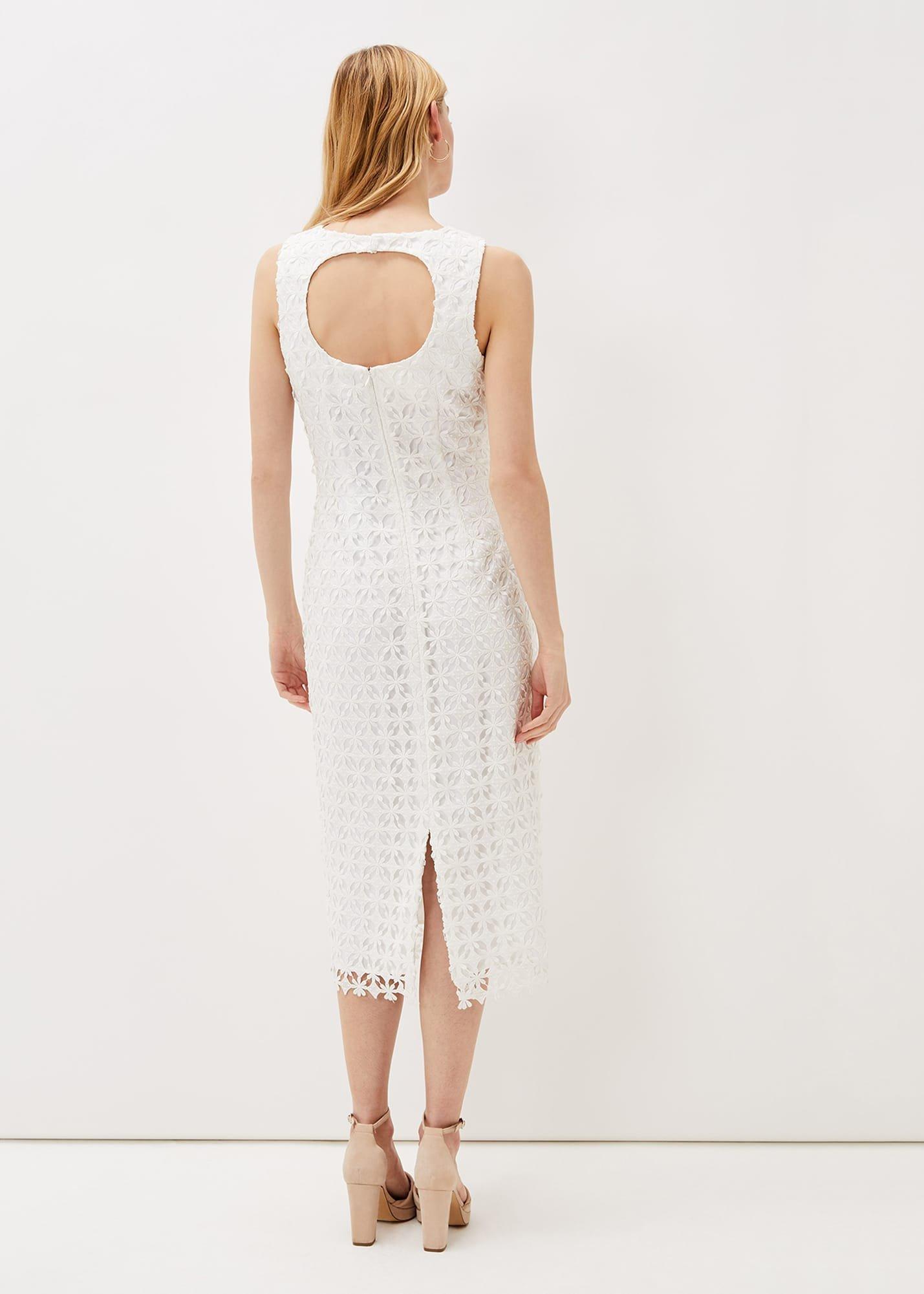 Novah Lace Midi Dress