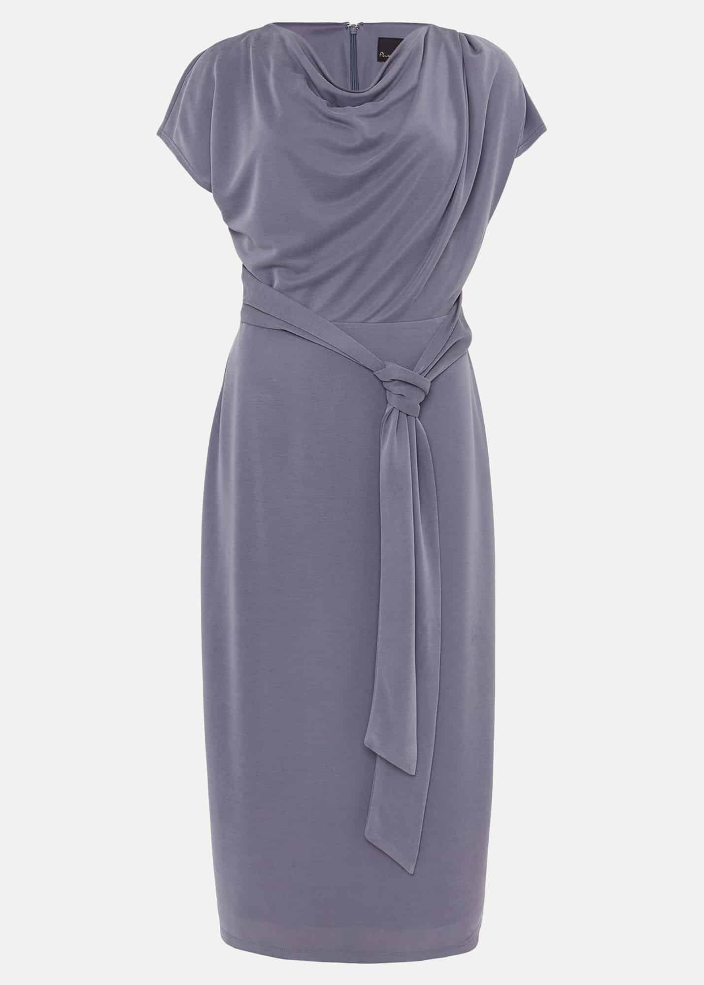 Kadence Cupro Tie Waist Dress