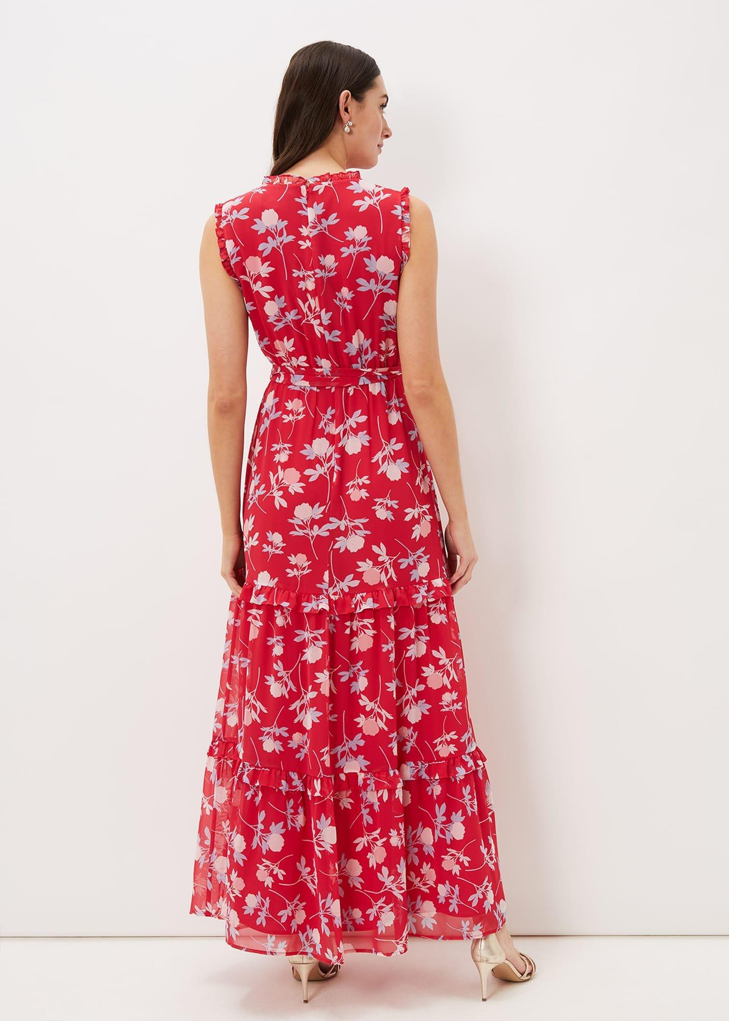 Antonella Floral Tiered Maxi Dress