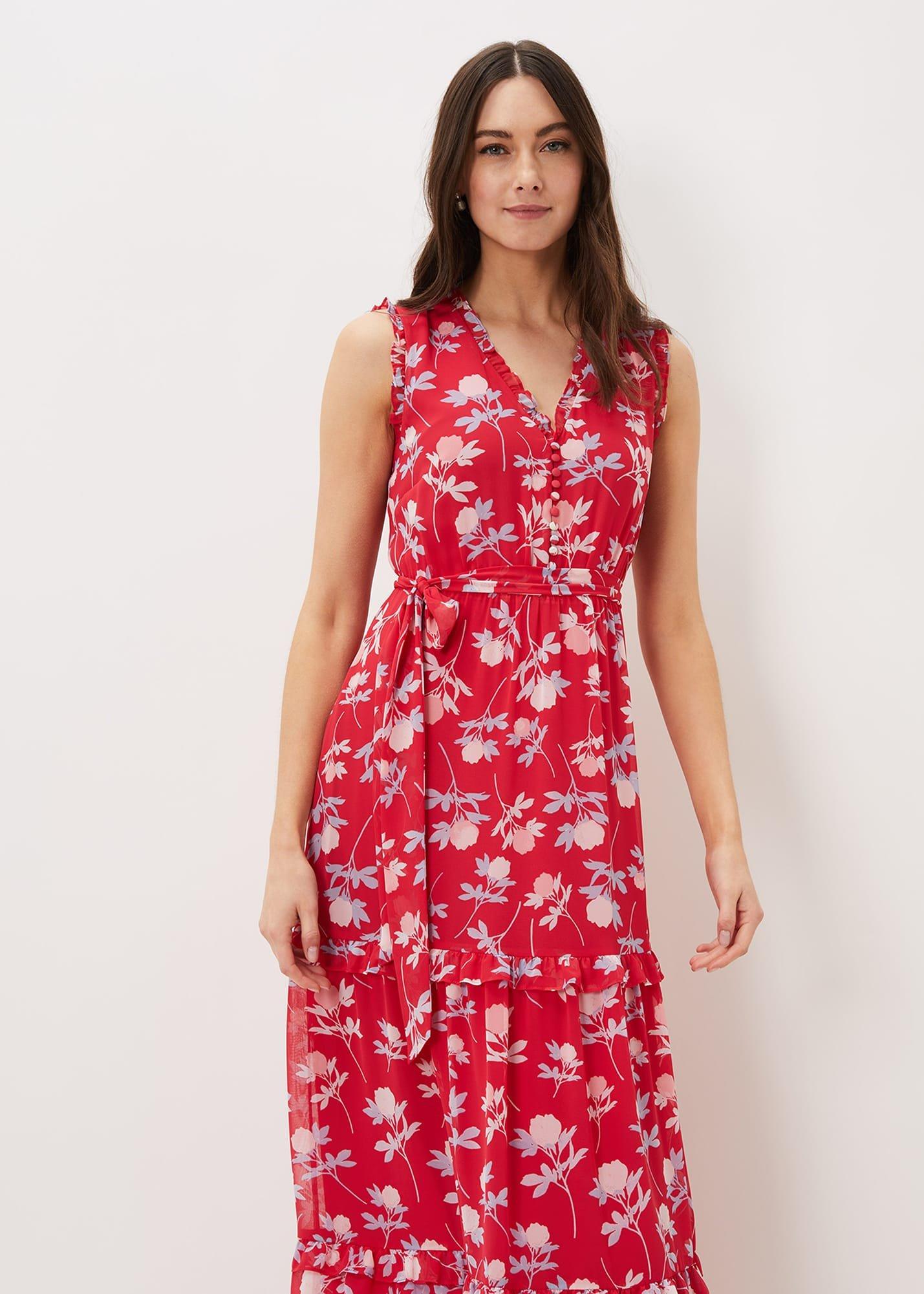 Antonella Floral Tiered Maxi Dress