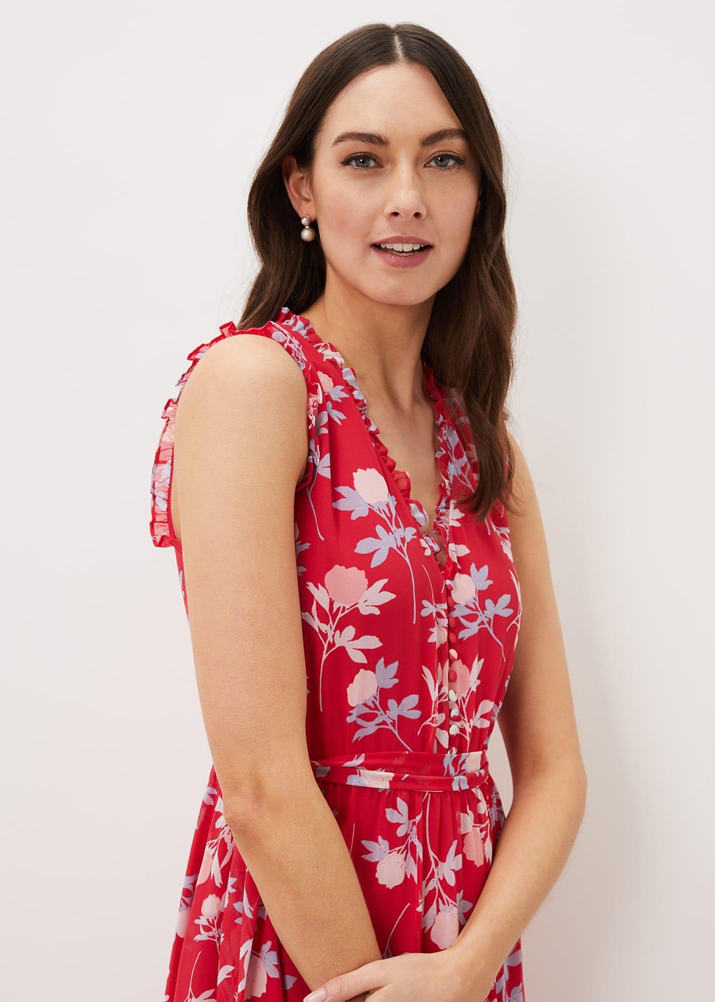 Antonella Floral Tiered Maxi Dress