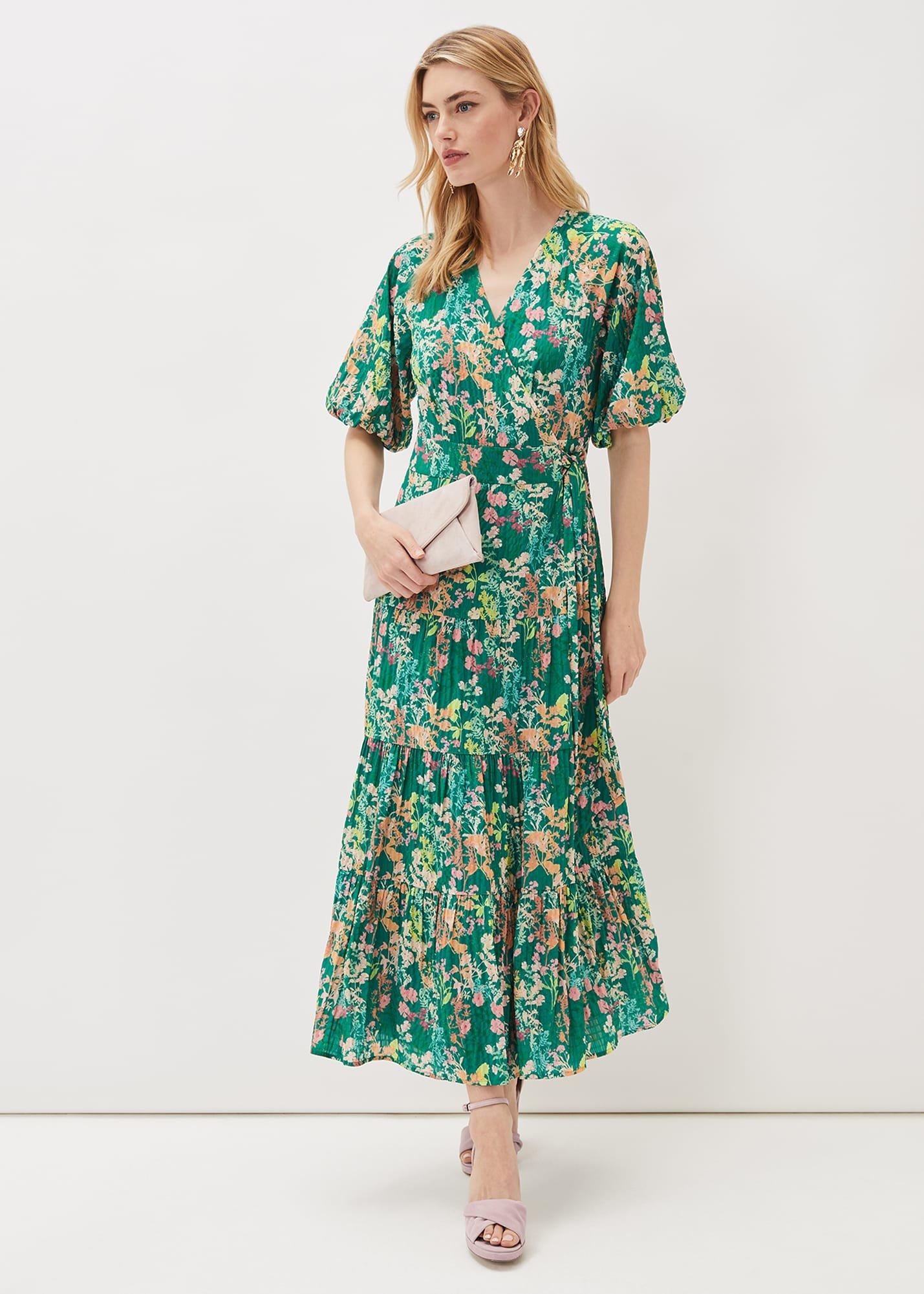 Morven Wrap Maxi Dress