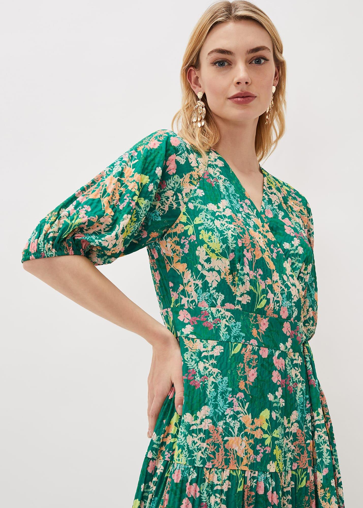 Morven Wrap Maxi Dress