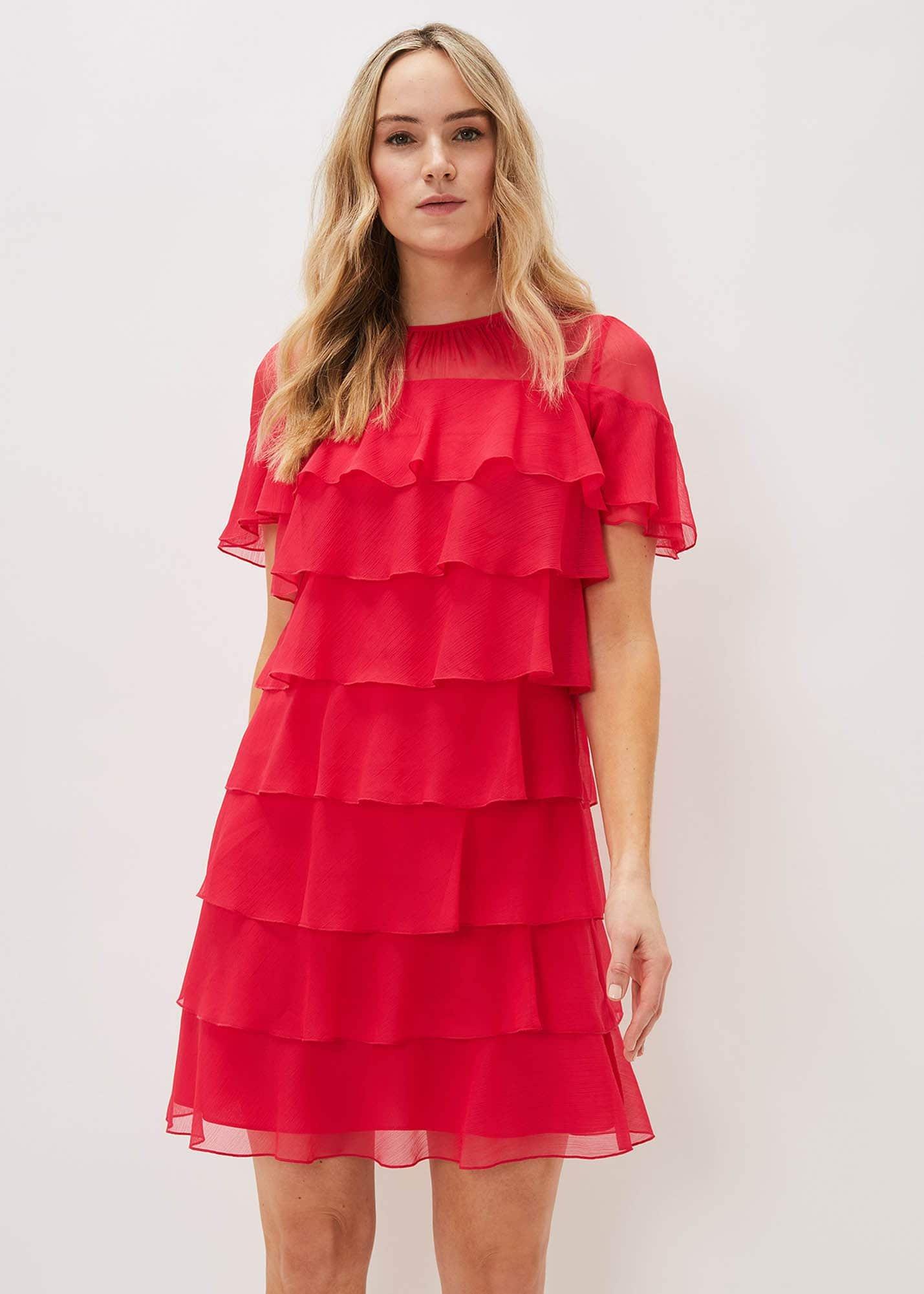Nika Tiered Shift Dress