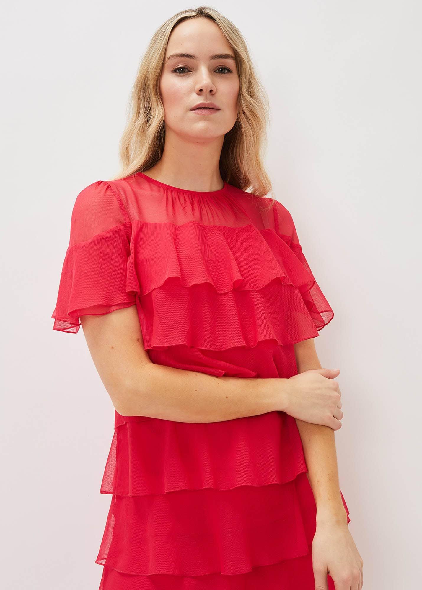 Nika Tiered Shift Dress
