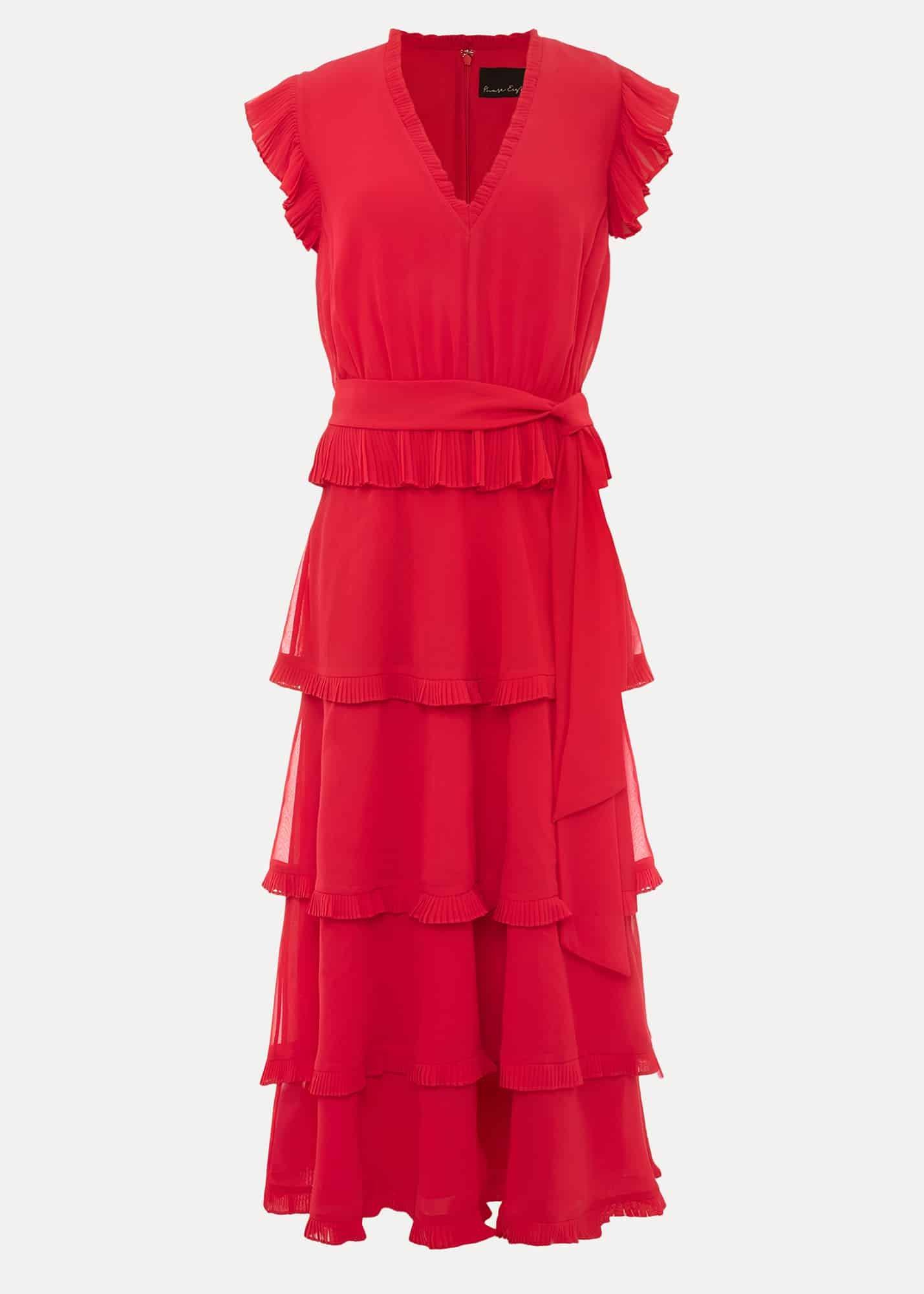 Josephina Tiered Midi Dress | Phase Eight ROW |