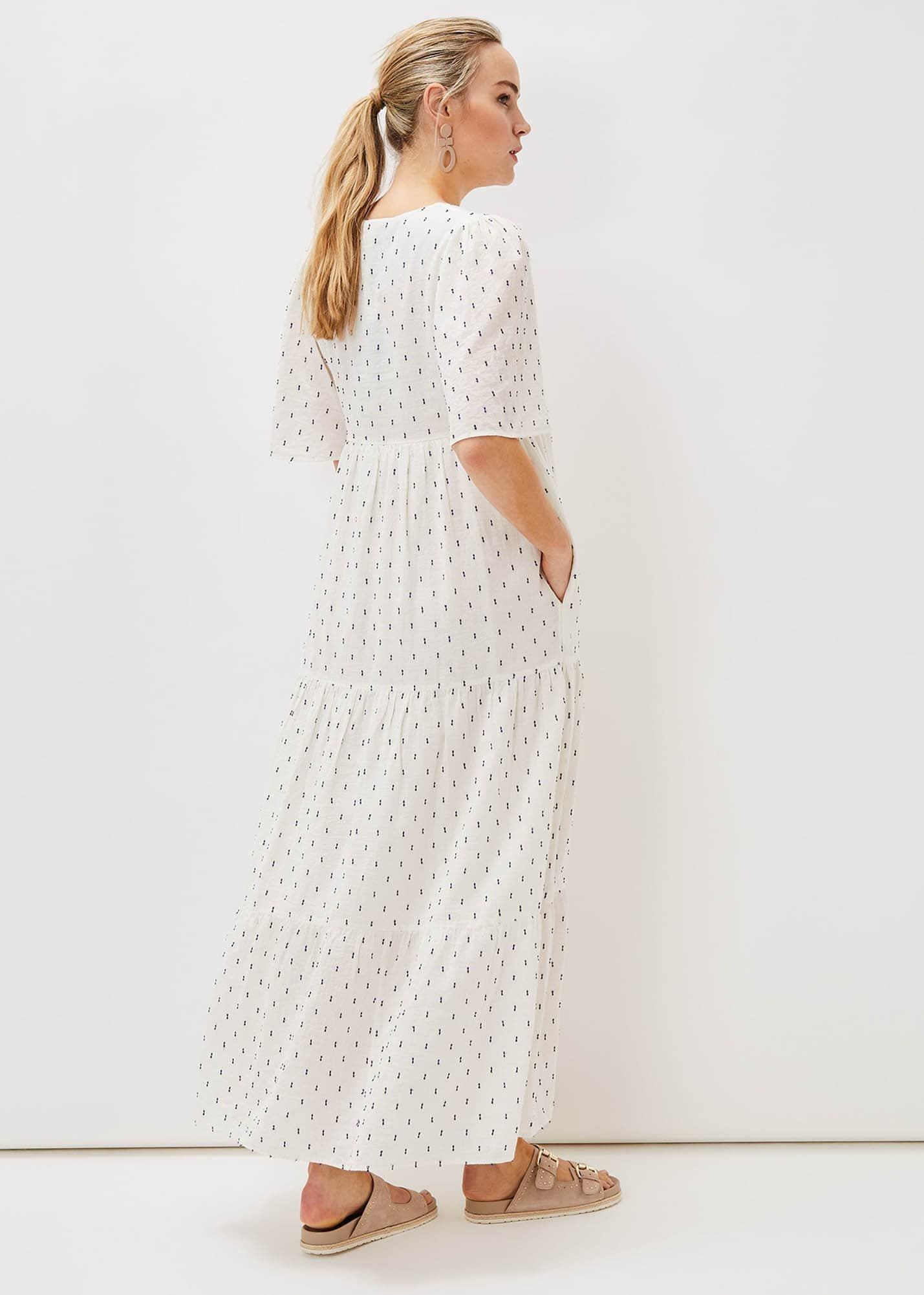 Blakely Cotton Dash Maxi Dress