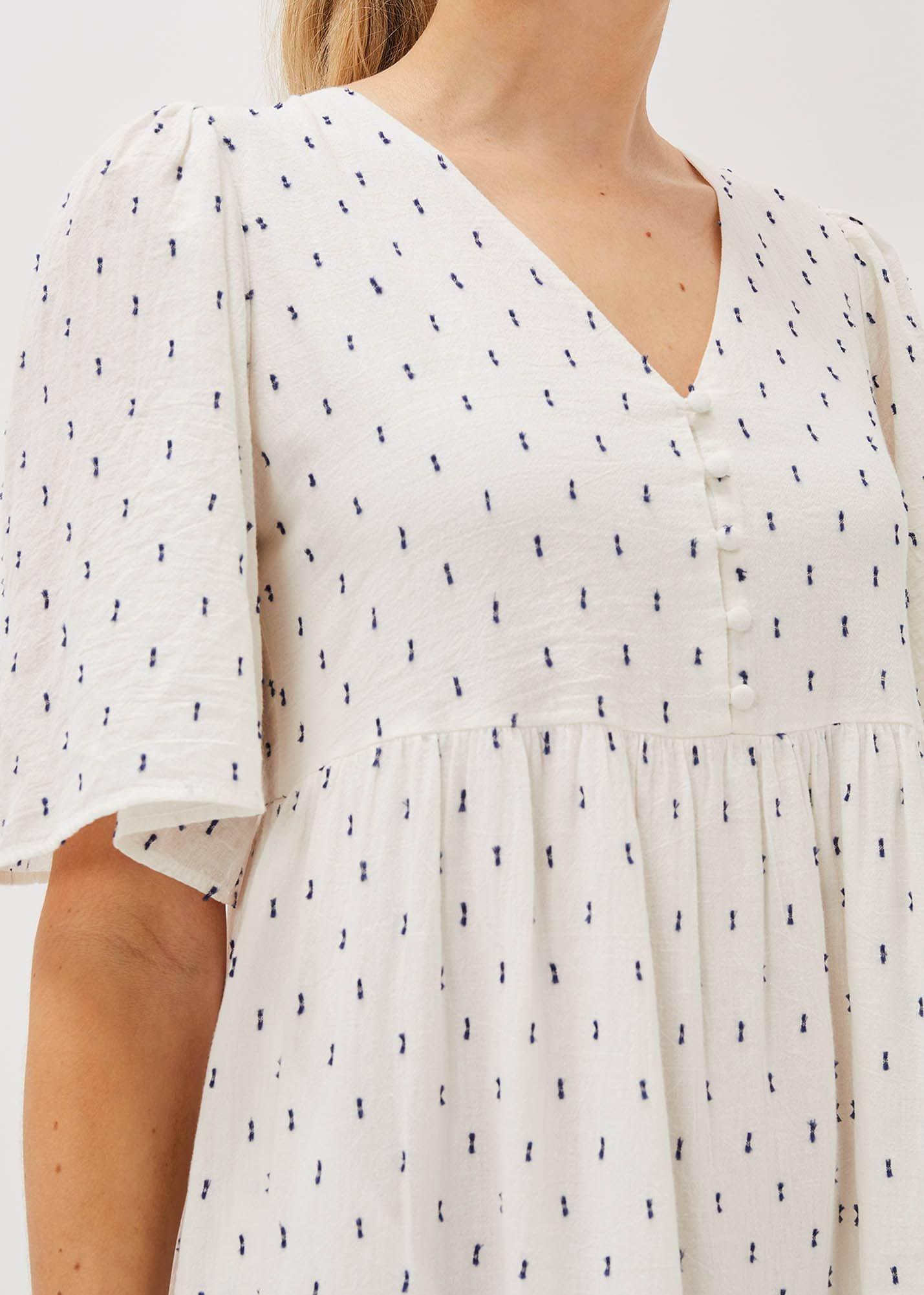 Blakely Cotton Dash Maxi Dress