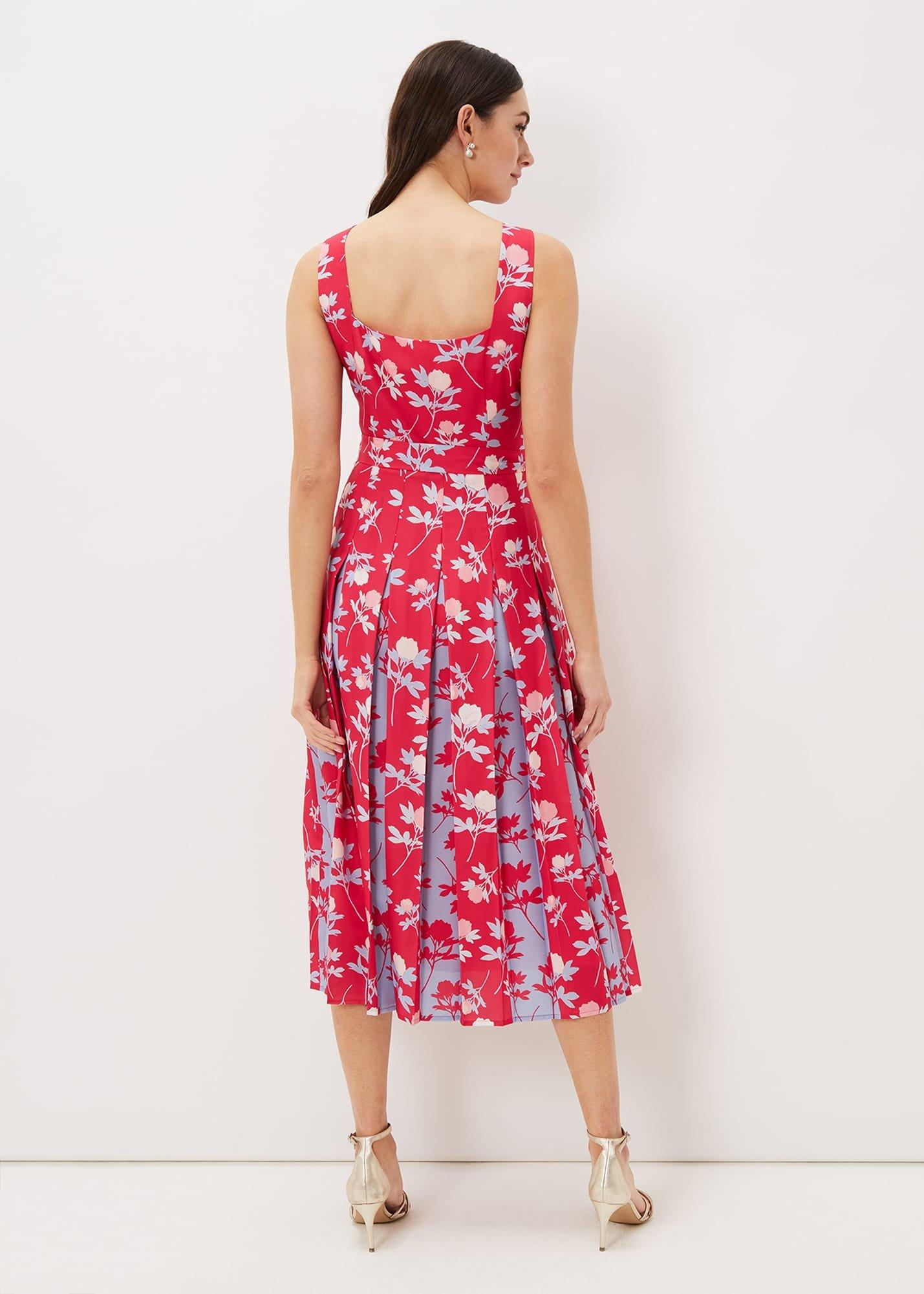Antonella Print Fit And Flare Dress