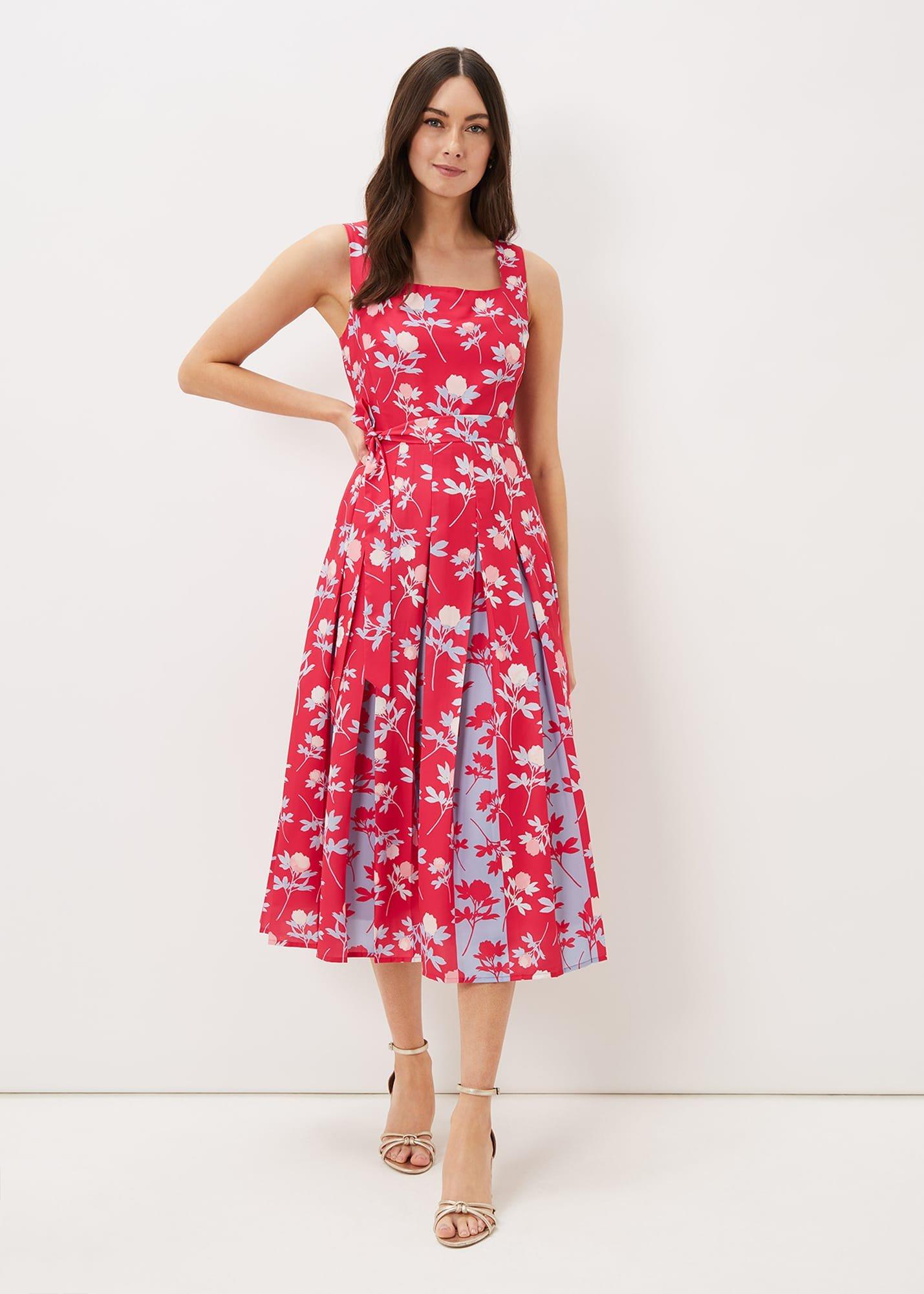 Antonella Print Fit And Flare Dress