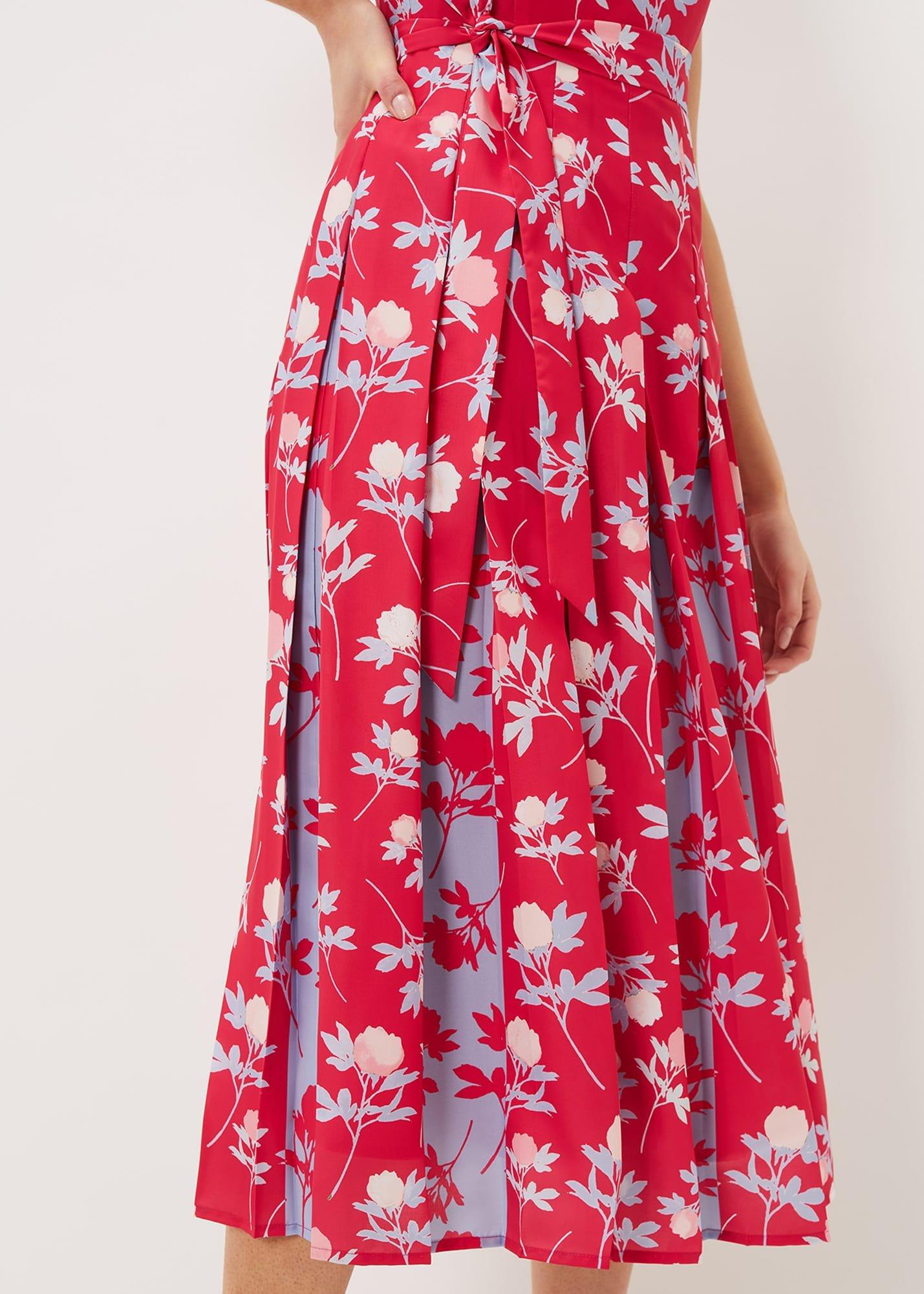 Antonella Print Fit And Flare Dress