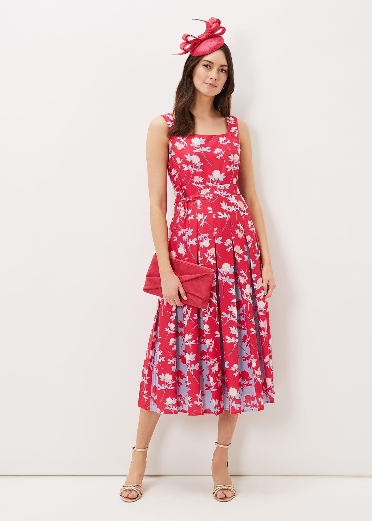 Antonella Print Fit And Flare Dress