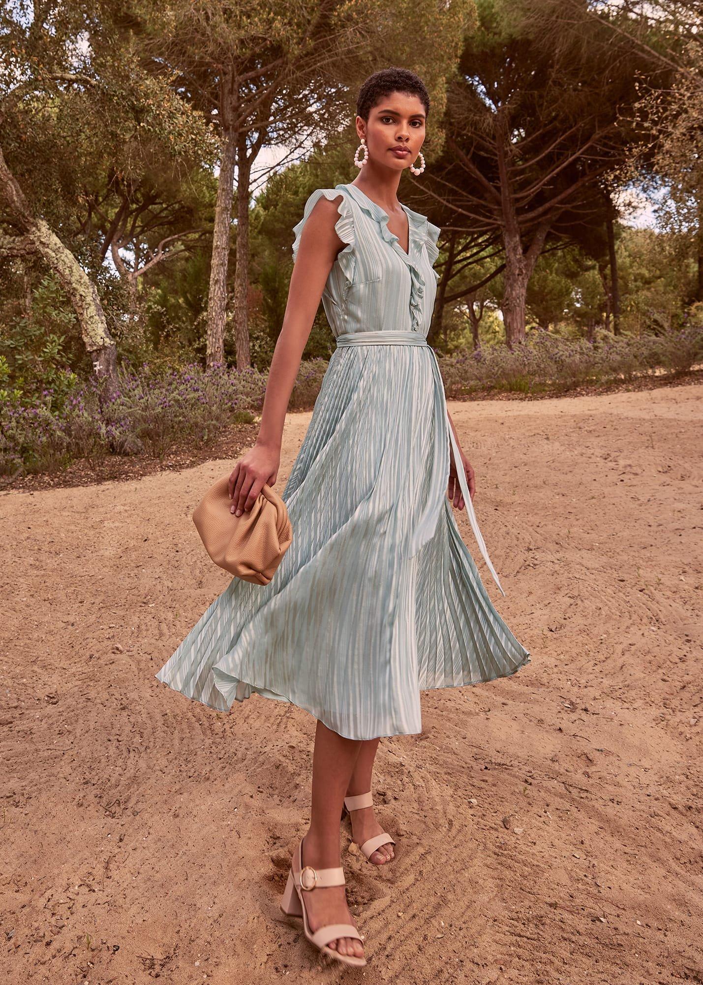 Carmella Pleated Dress
