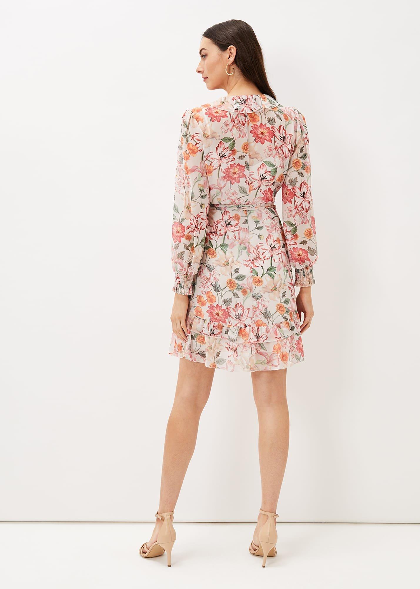Melinda Floral Wrap Dress