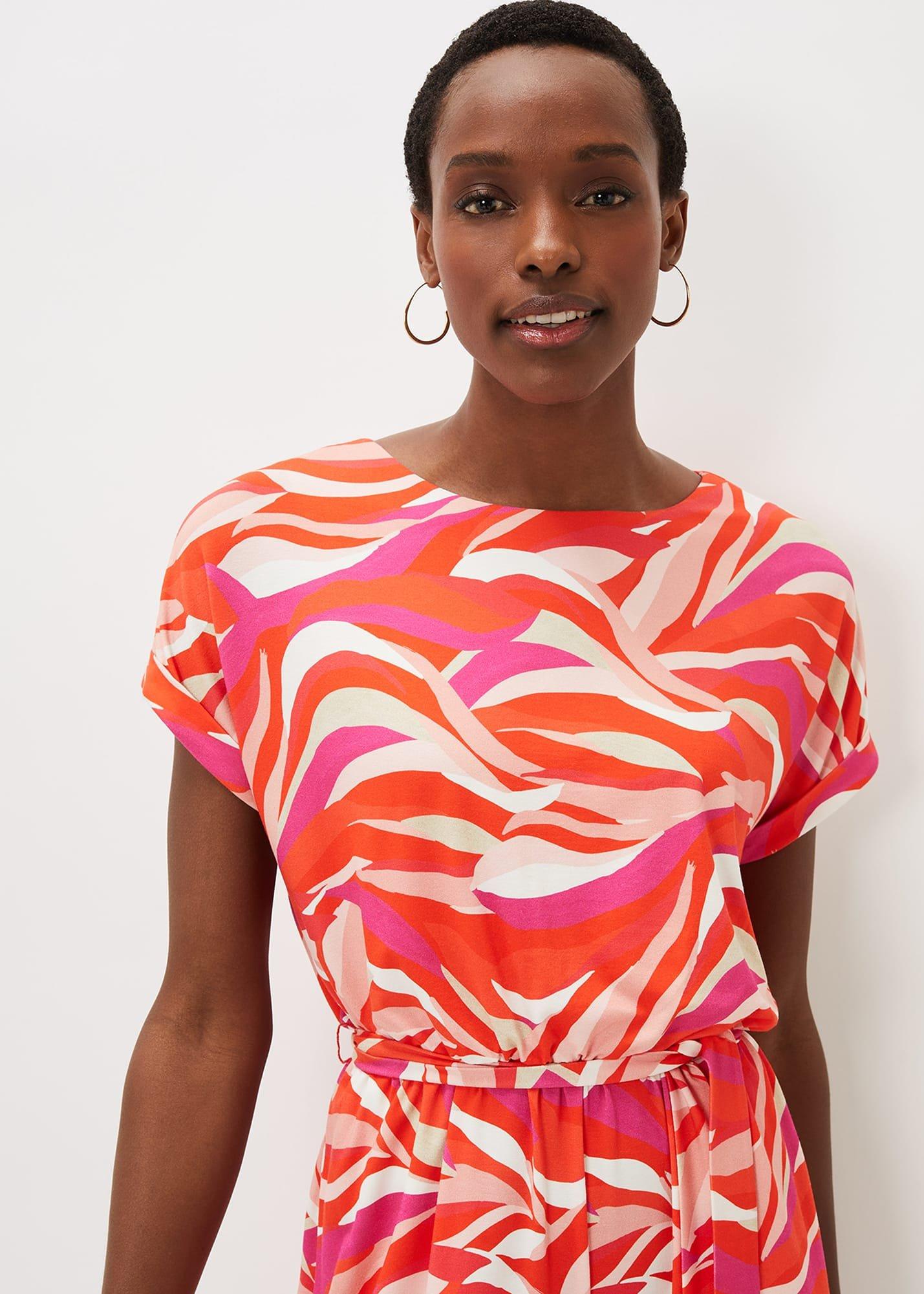 Meryl Jersey Wave Print Playsuit