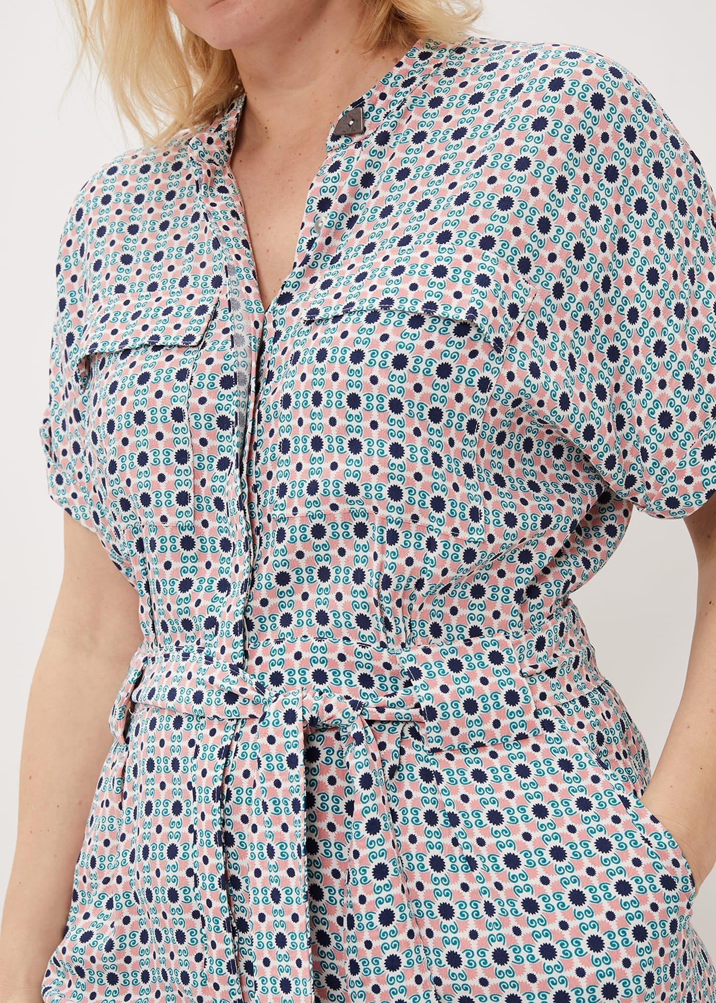 Lyla Tile Print Jumpsuit
