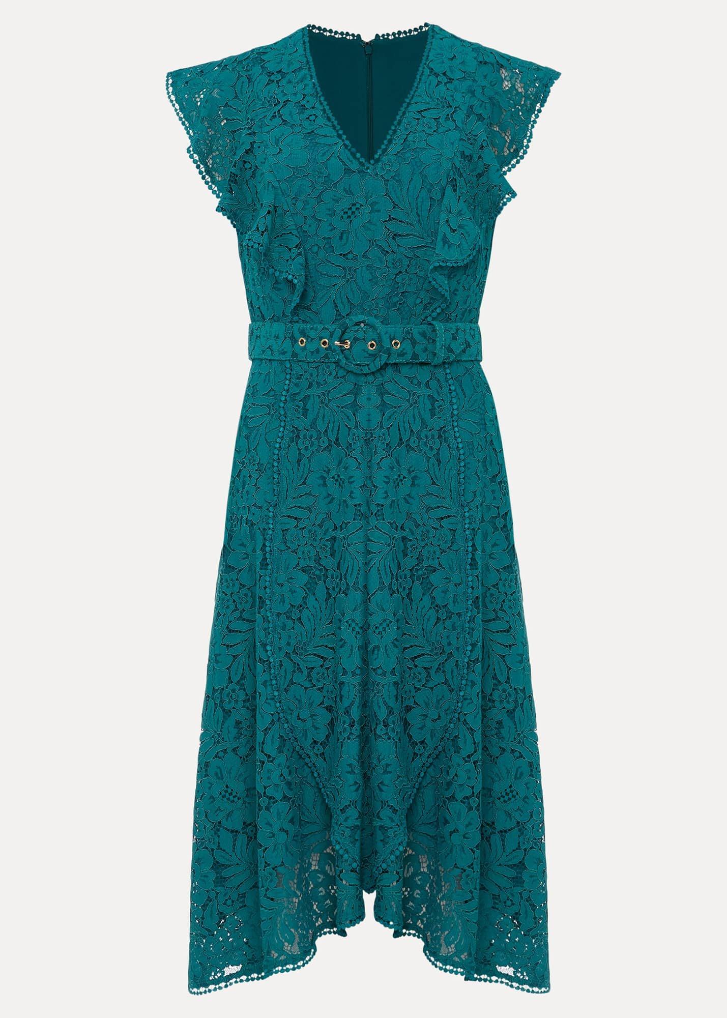 Priya Lace Frill Dress