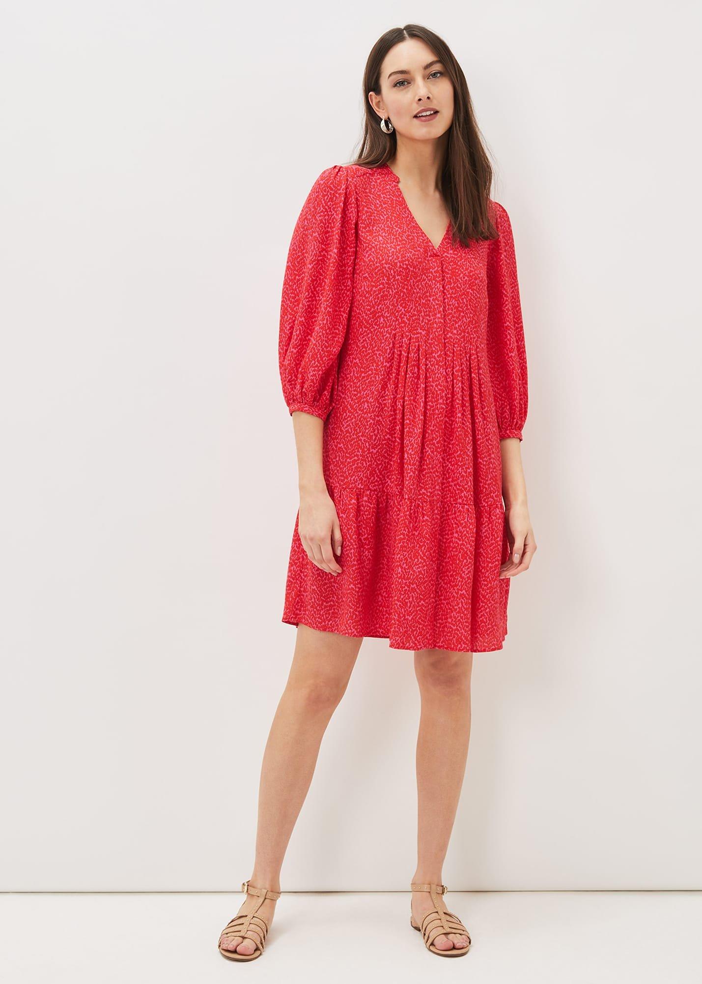 Penele Print Swing Dress