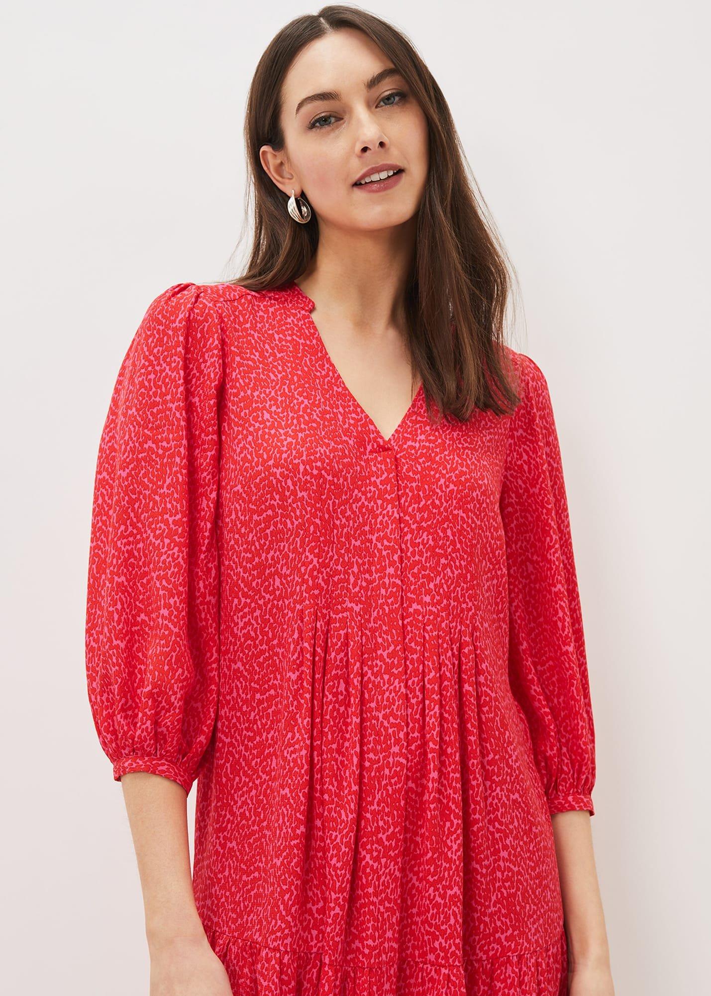 Penele Print Swing Dress