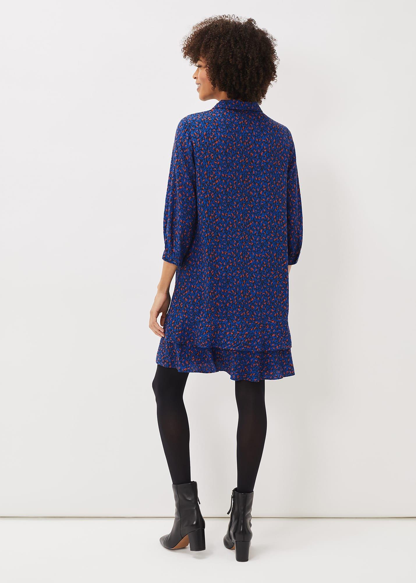 Penelope Animal Print Swing Dress