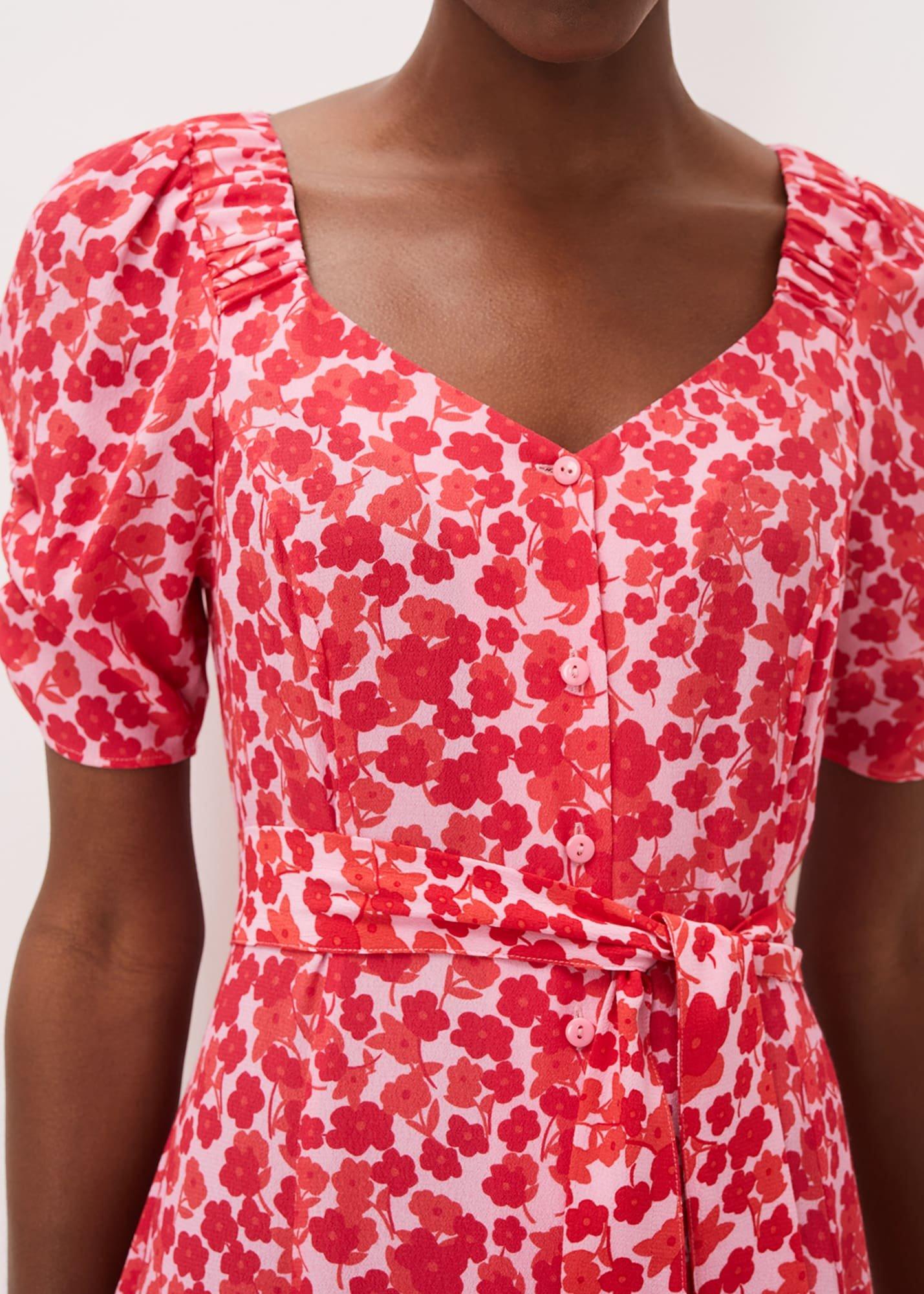 Sheryl Floral Midi Dress