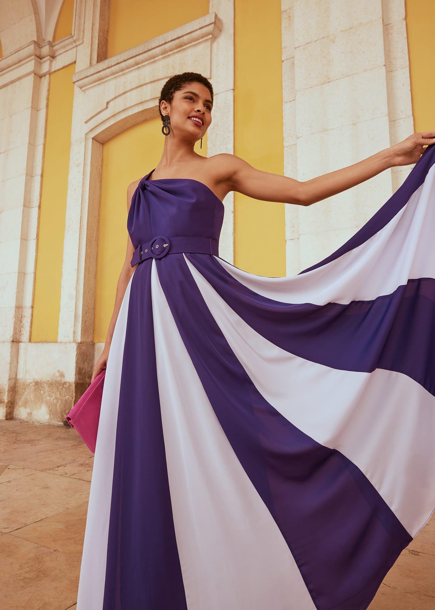Rosalee One Shoulder Maxi
