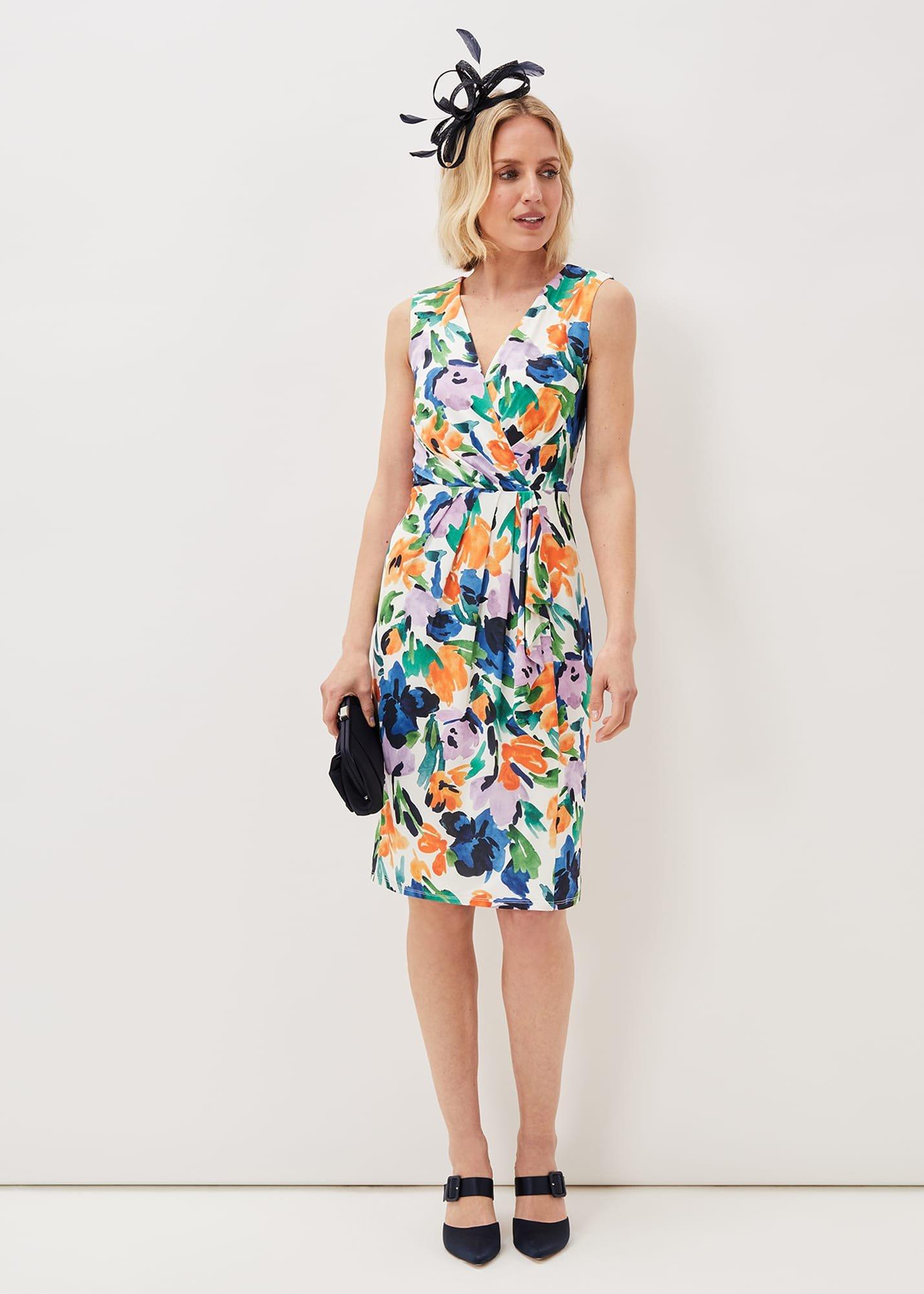 Essie Floral Midi Dress