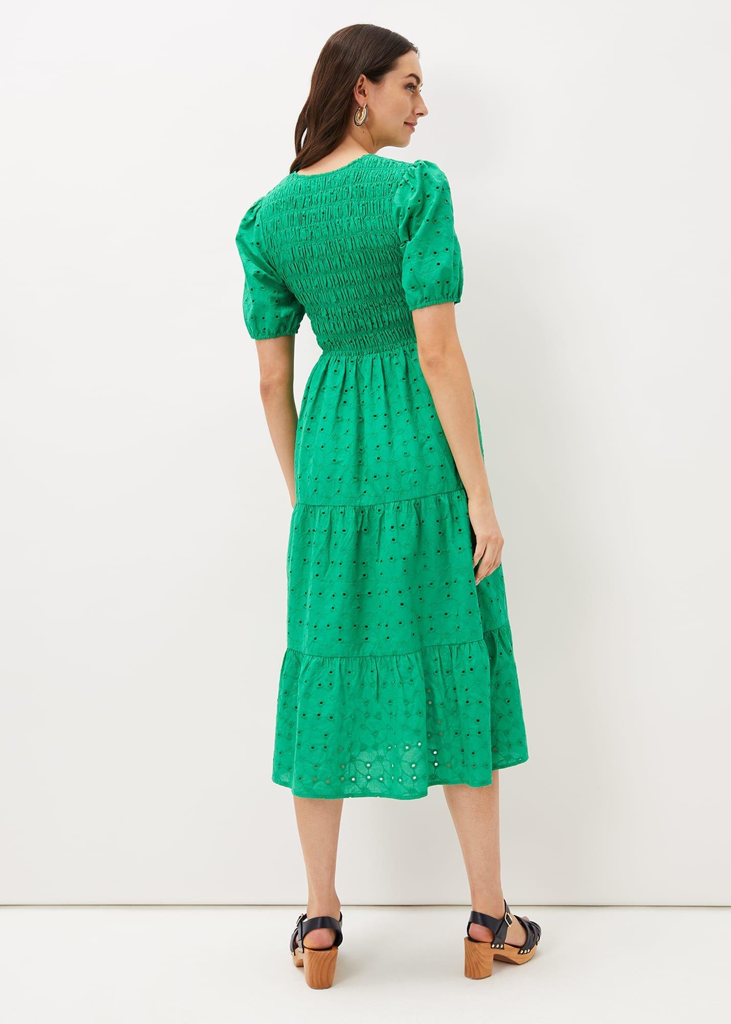 Gretta Broderie Dress