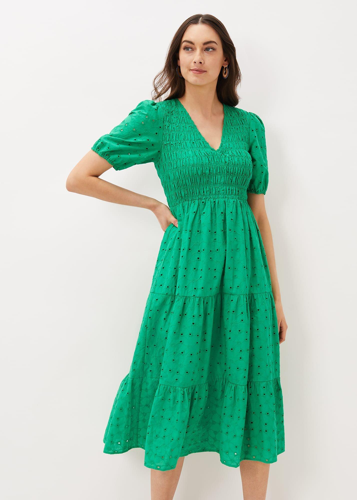 Gretta Broderie Dress
