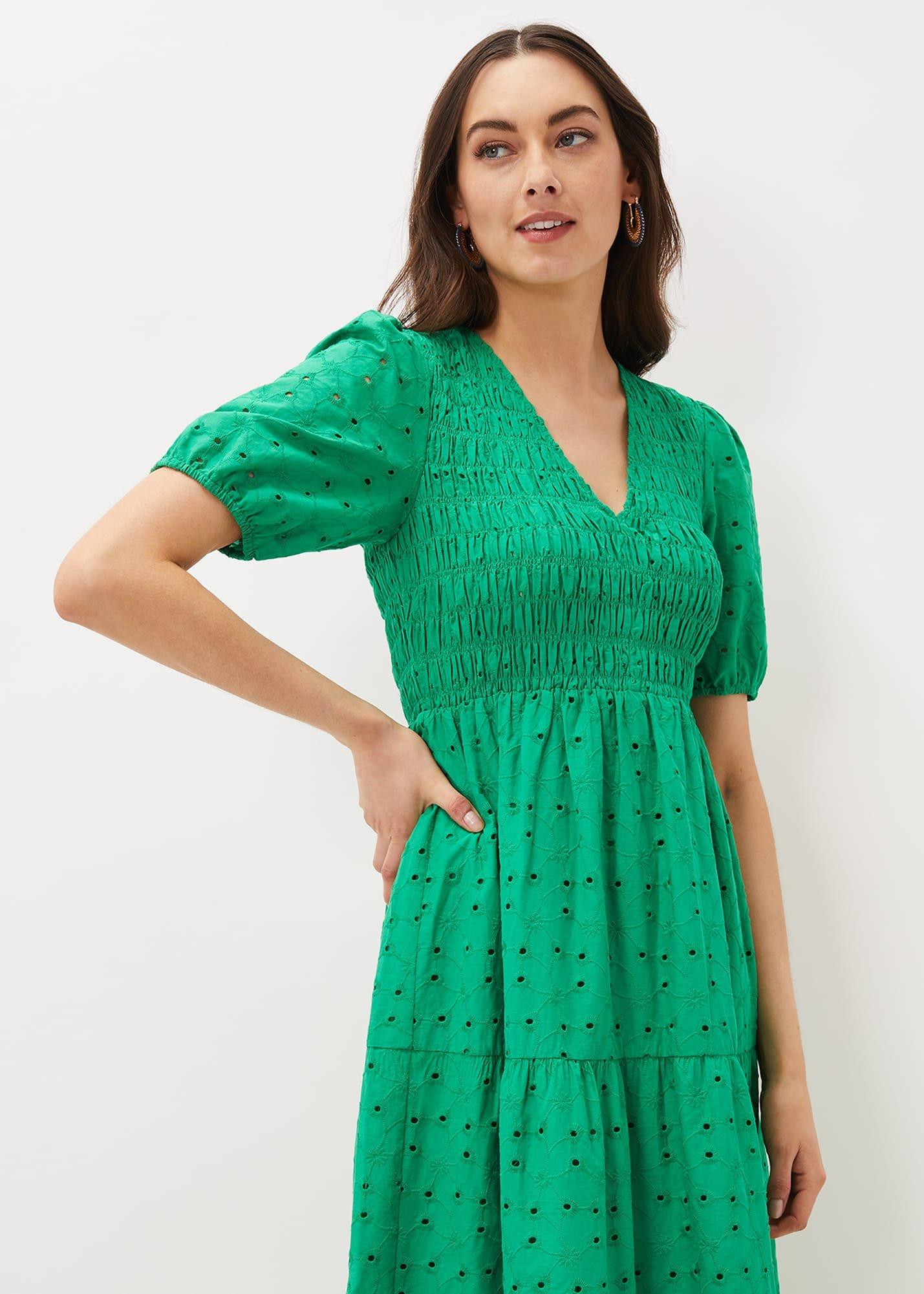 Gretta Broderie Dress