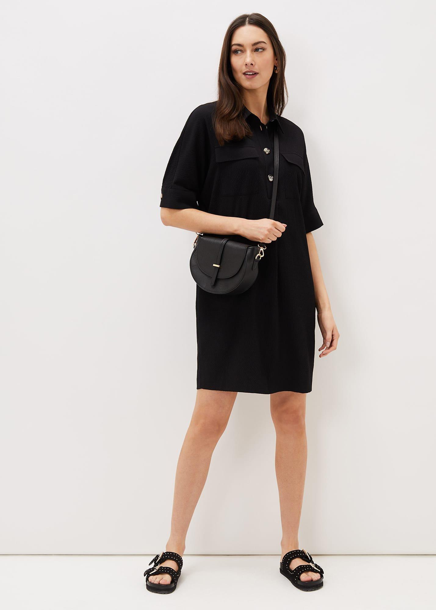 Faye Textured Tunic Dress