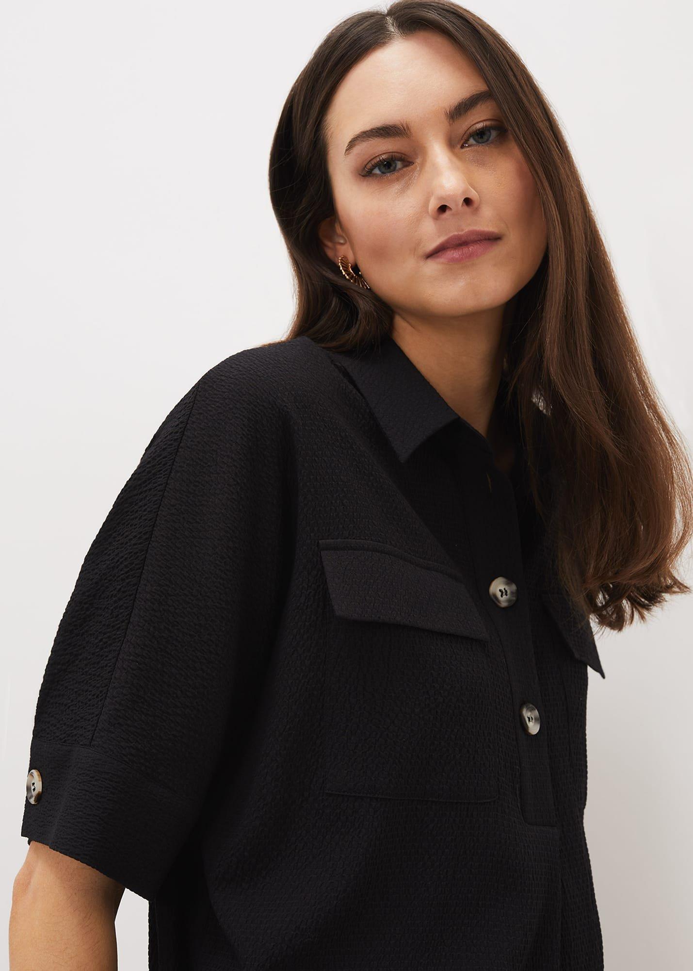 Faye Textured Tunic Dress
